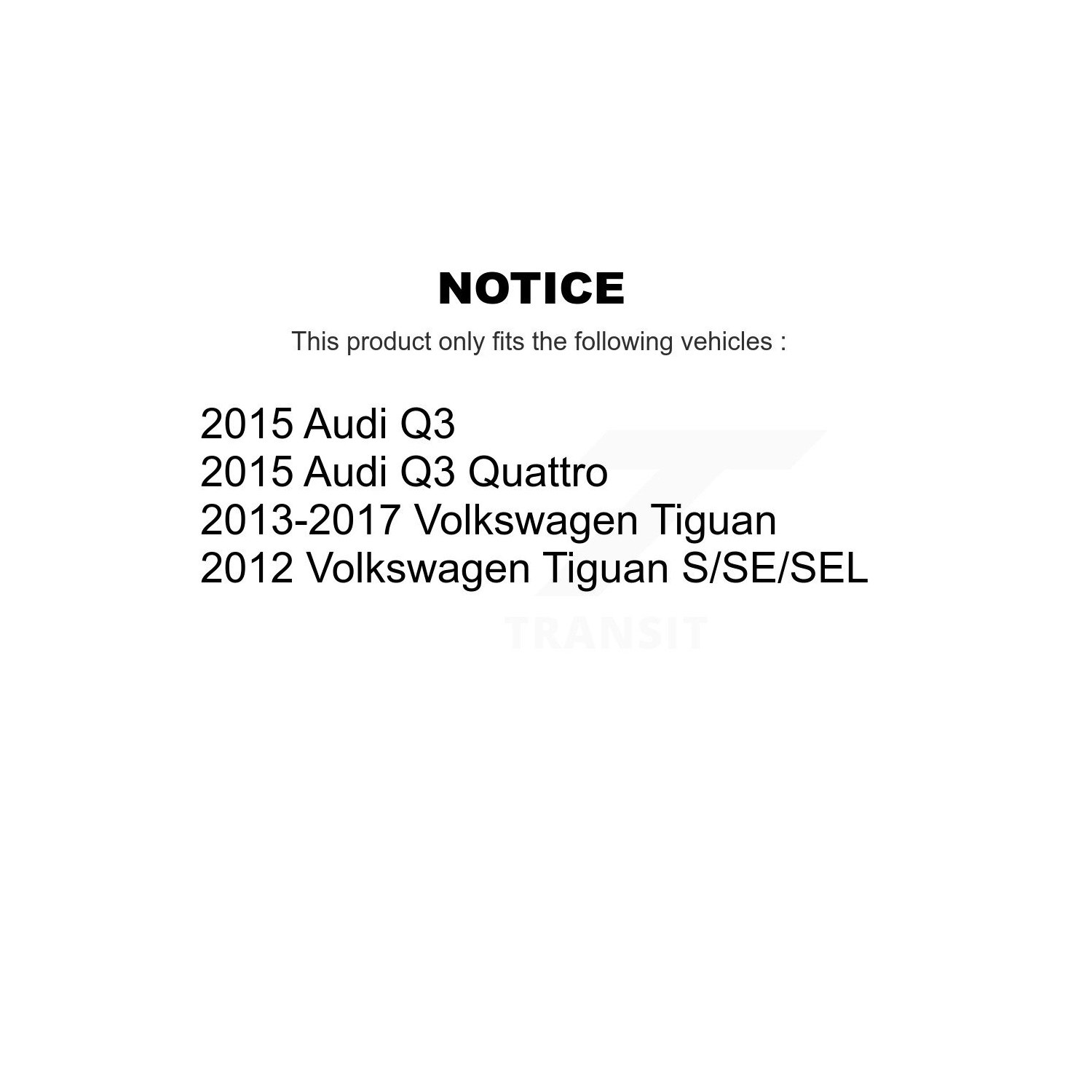 Front Rear Semi-Metallic Pad & Drilled Slot Brake Rotor Kit For Volkswagen Tiguan Audi Q3 KDA-101405