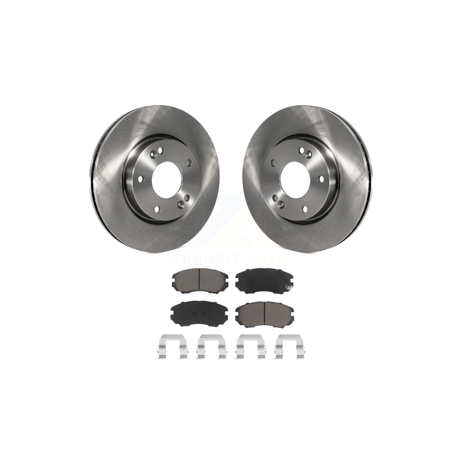 Ensemble disque de frein avant et plaquettes en céramique pour Hyundai Kia Sonata Tucson Soul Sportage Tiburon K8C-100621