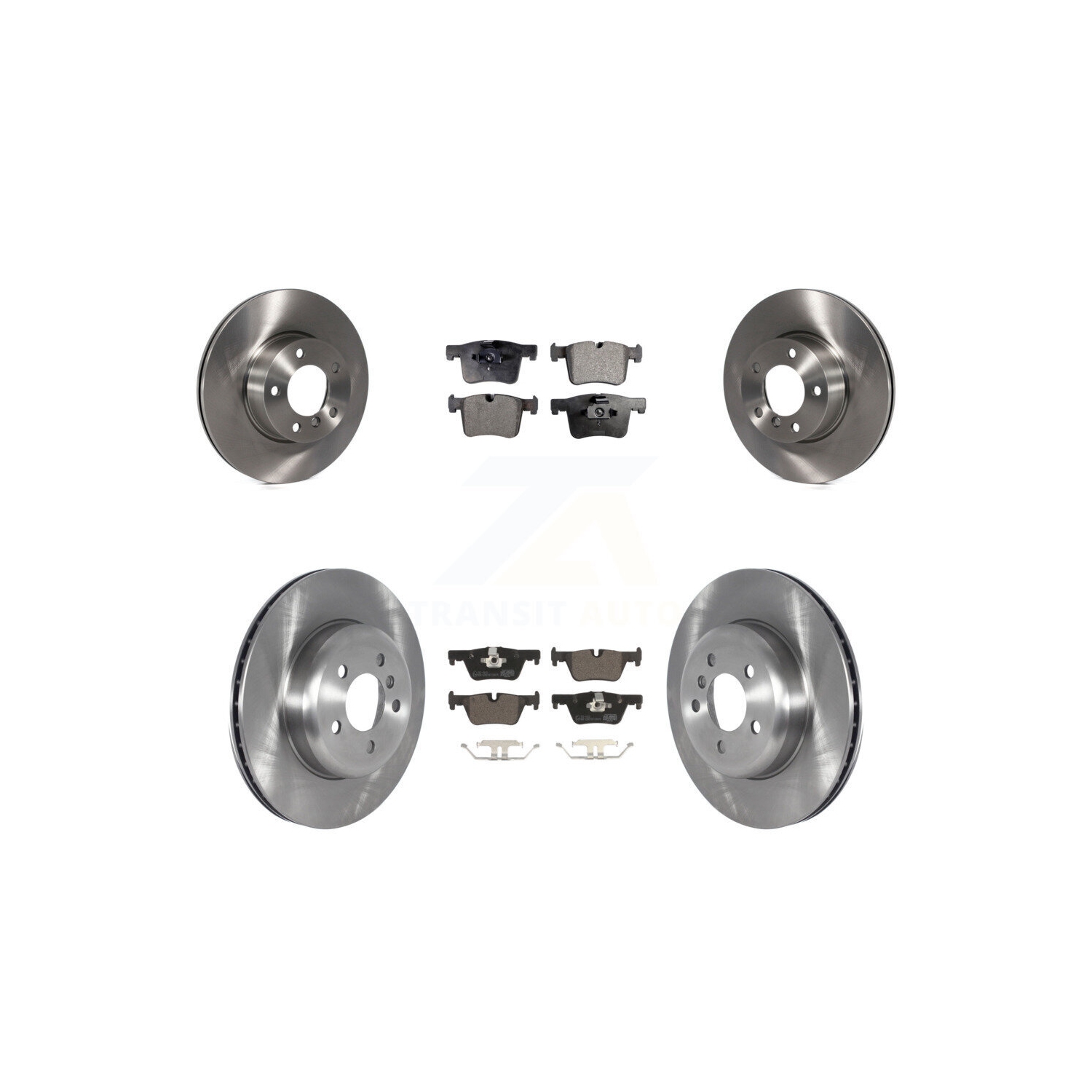 Disques de frein avant arrière, plaquettes en céramique pour BMW 328i GT xDrive avec étriers peints en bleu K8T-103958