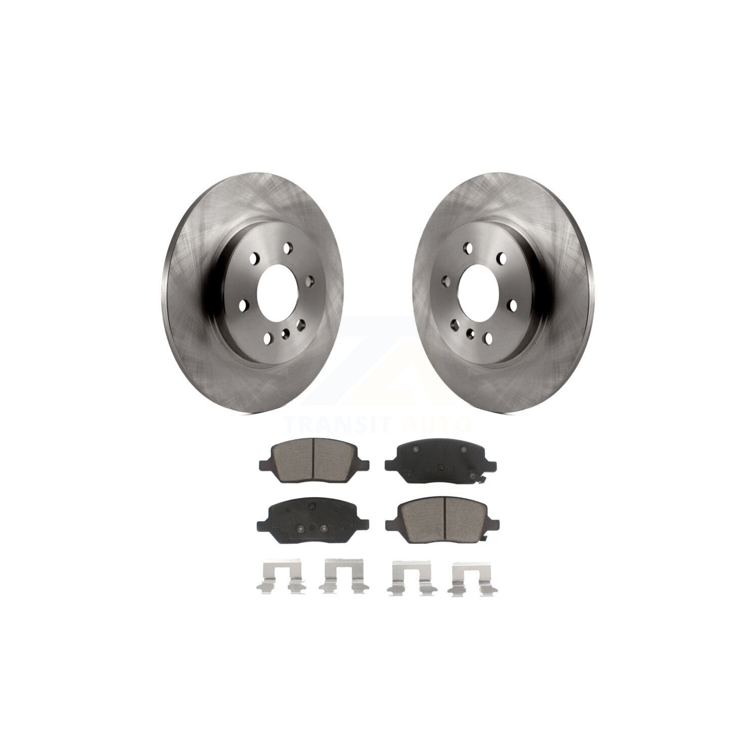 Rear Brake Rotor And Ceramic Pad Kit For Pontiac Montana Chevrolet Uplander Buick Terraza K8C-101655