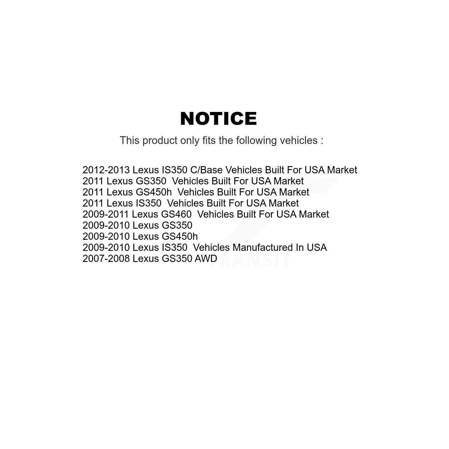 Ensemble de disques de frein avant arrière et plaquettes en céramique pour Lexus IS350 GS350 de 450&nbsp;h GS460 K8C-100003