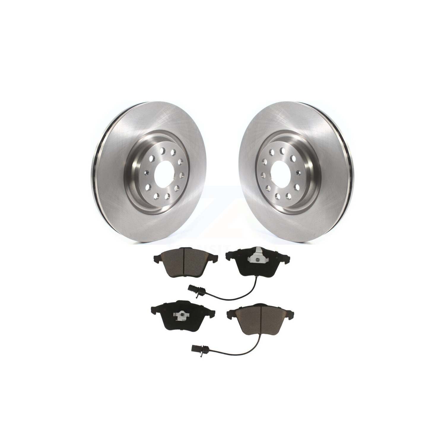 Plaquettes de frein avant en céramique pour Volkswagen CC avec rotor 340&nbsp;mm diamètre K8C-100348