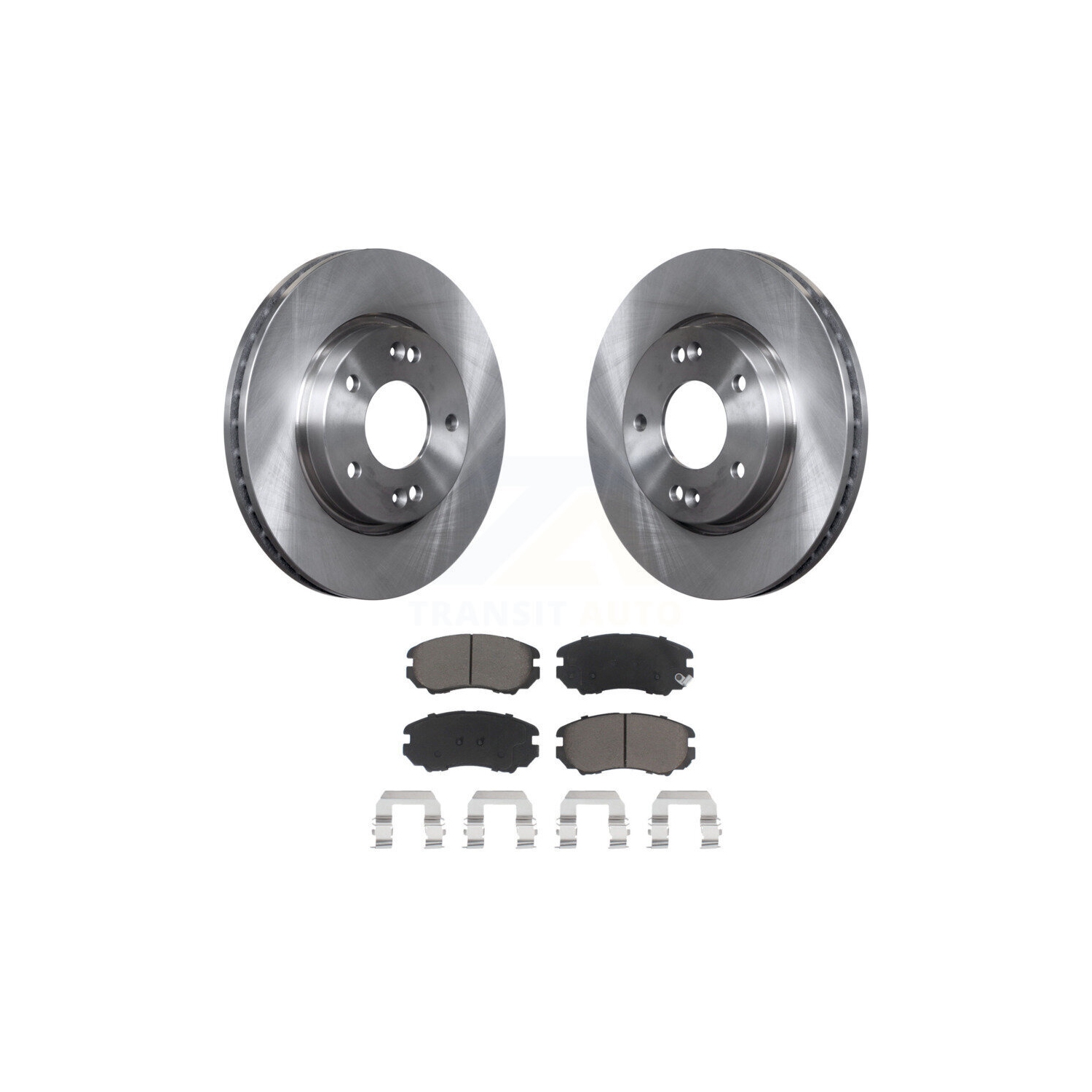 Front Disc Brake Rotors And Ceramic Pads Kit For Hyundai Elantra K8C-100399
