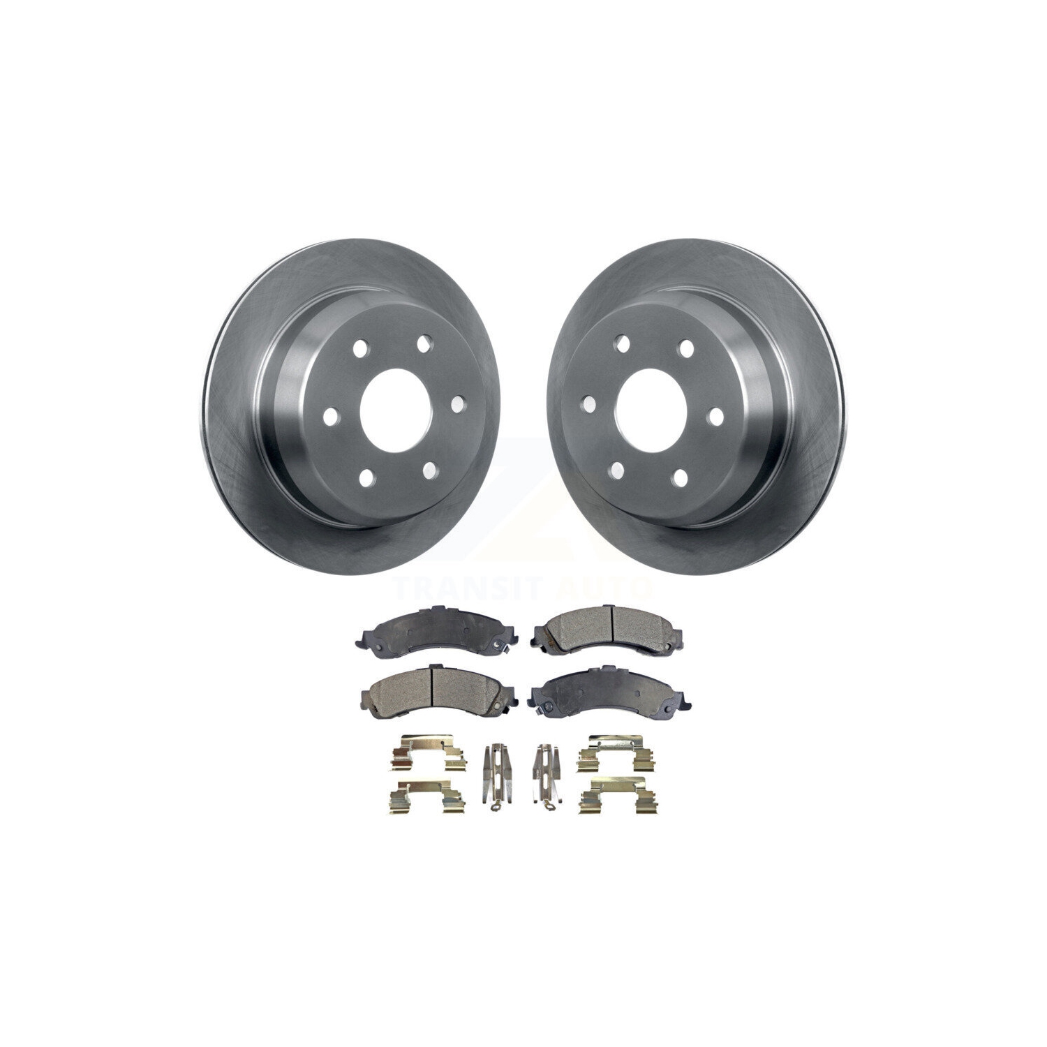 Disques de frein arrière et plaquettes semi-métalliques pour Chevrolet Suburban 1500 4WD K8F-101505 2002