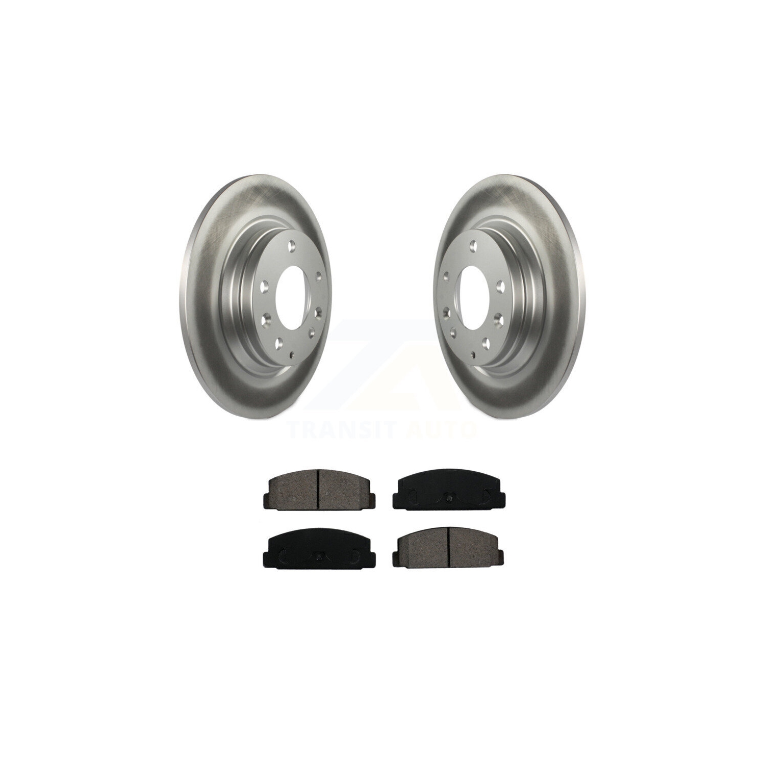 Disques de frein à disque recouverts à l'arrière et plaquettes semi-métalliques pour Mazda 6 Protege KGS-101324