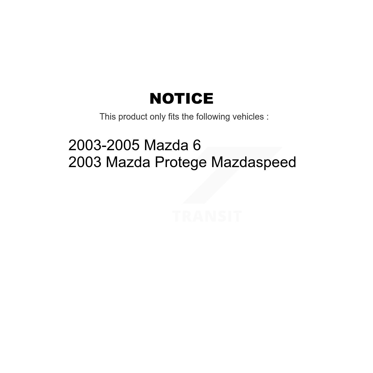 Disques de frein à disque recouverts à l'arrière et plaquettes semi-métalliques pour Mazda 6 Protege KGS-101324