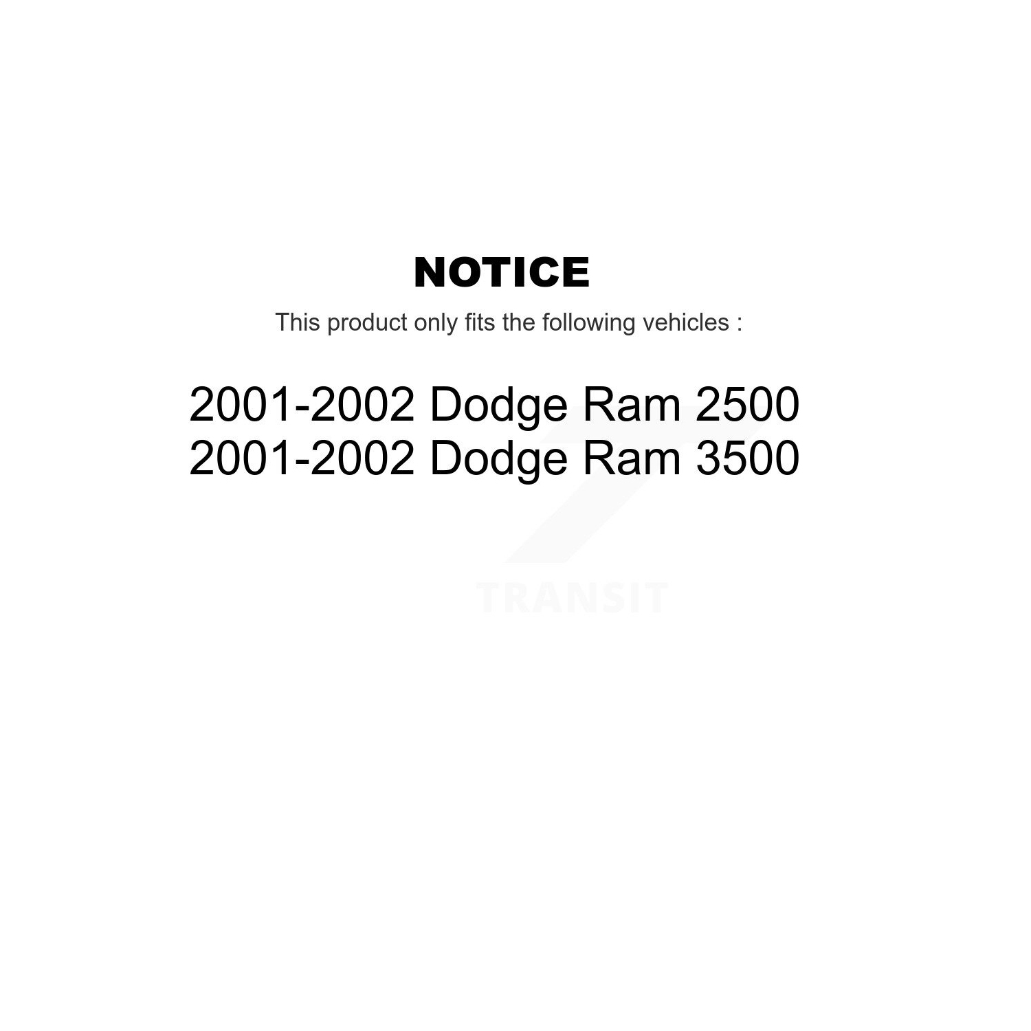Disques de frein à disque arrière avant et plaquettes en céramique pour Dodge RAM 2500 3500 K8T-101004 2001-2002