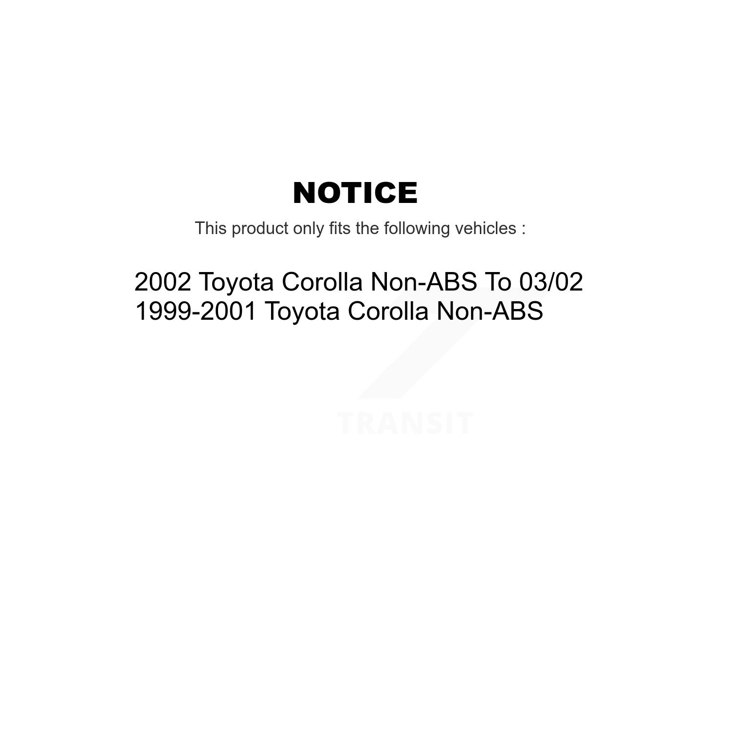 Front Rear Coated Disc Brake Rotors Ceramic Pad Drum Kit For Toyota Corolla Non-ABS KGT-101860