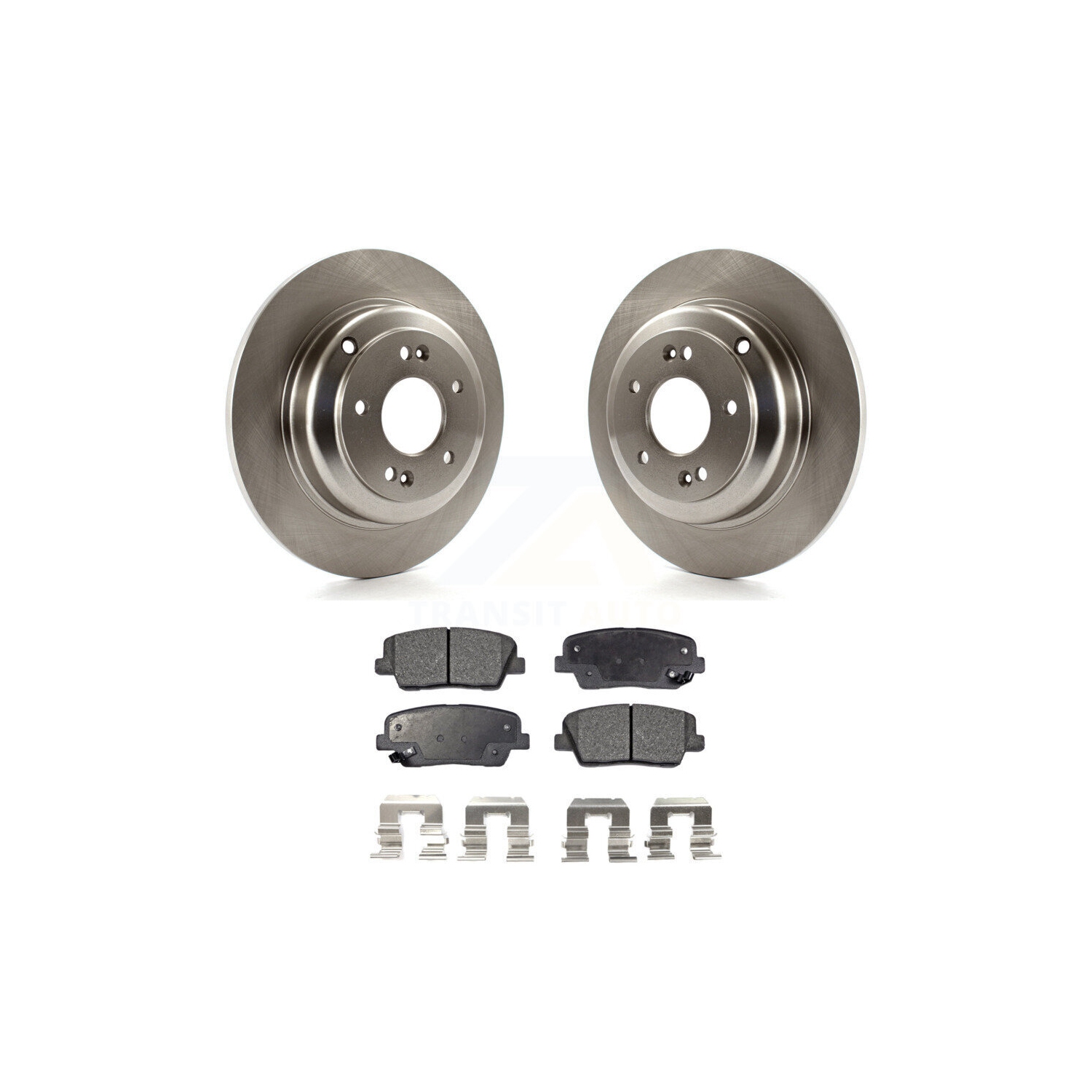 Rear Disc Brake Rotors And Semi-Metallic Pads Kit For Hyundai Genesis Coupe K8F-101900
