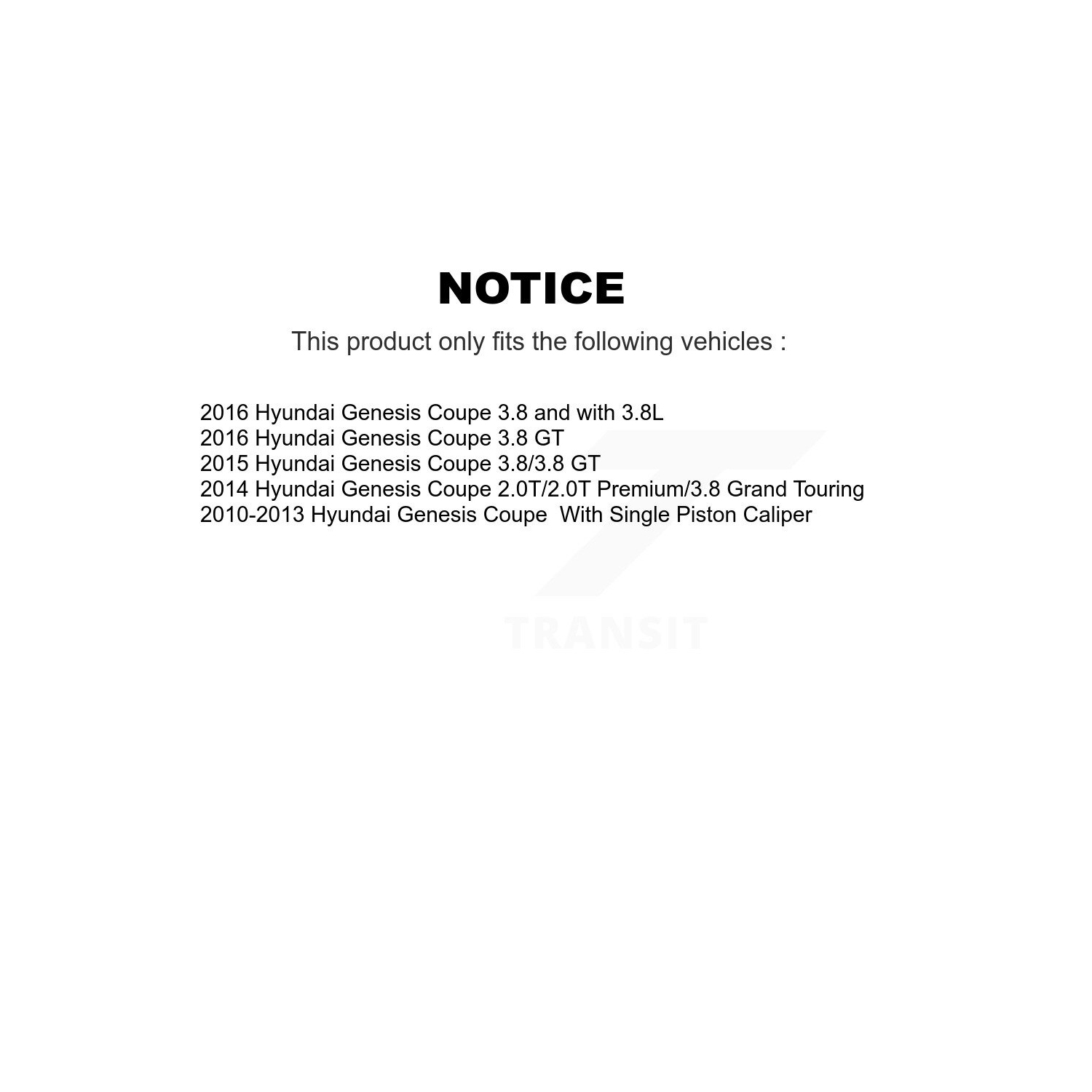 Rear Disc Brake Rotors And Semi-Metallic Pads Kit For Hyundai Genesis Coupe K8F-101900