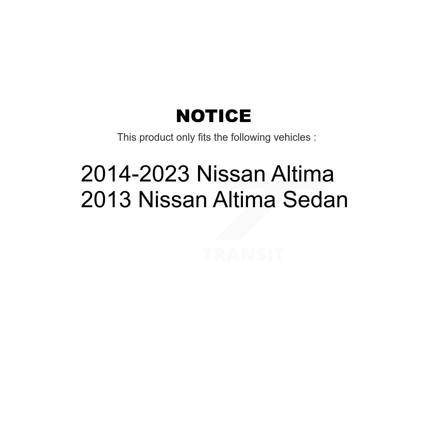 Disques de frein à disque et plaquettes en céramique recouverts à l'avant pour Nissan Altima KGA-100936