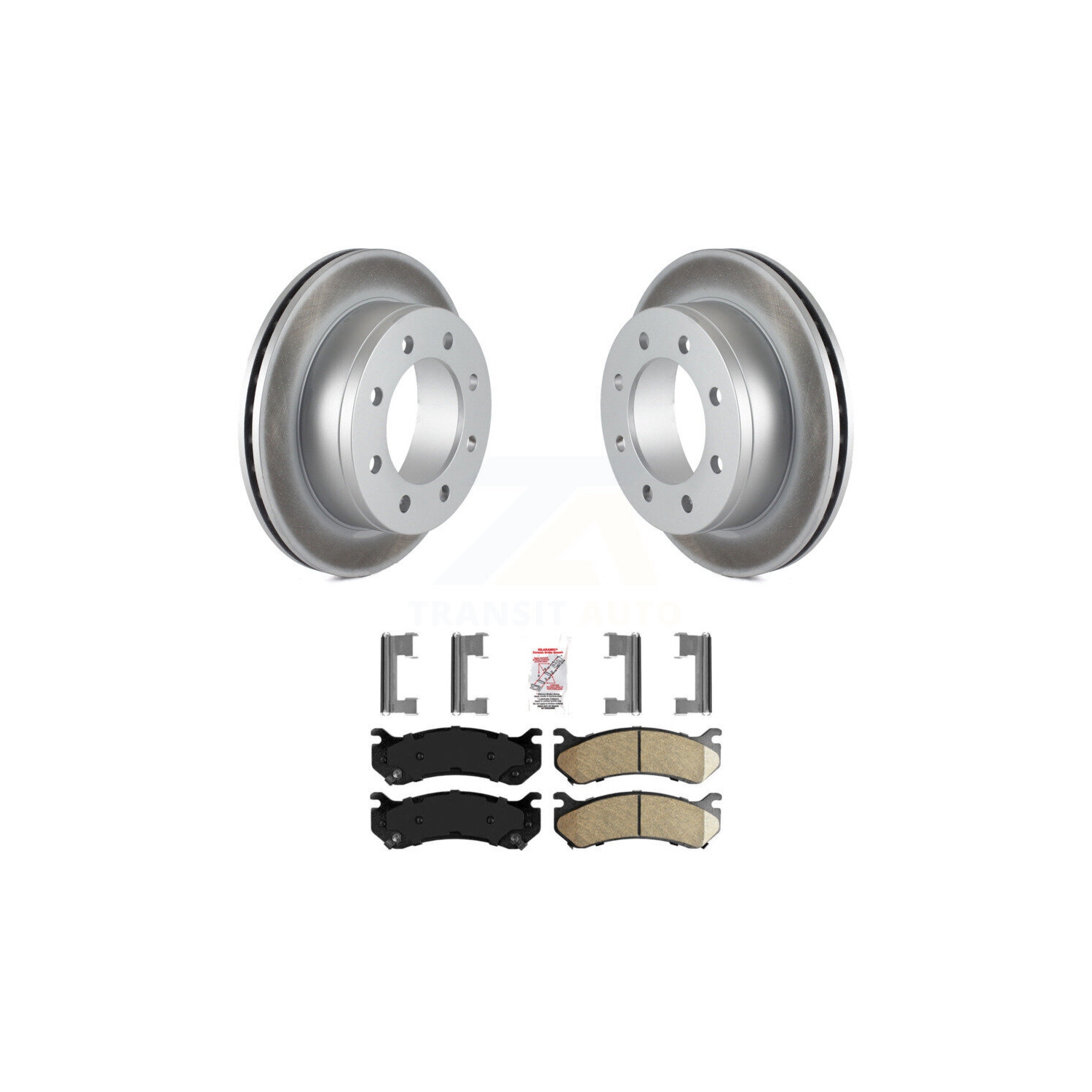 Ensemble de plaquettes en céramique pour disques de frein arrière pour Chevrolet GMC Sierra 2500 HD Silverado 3500 XL KGA-103905