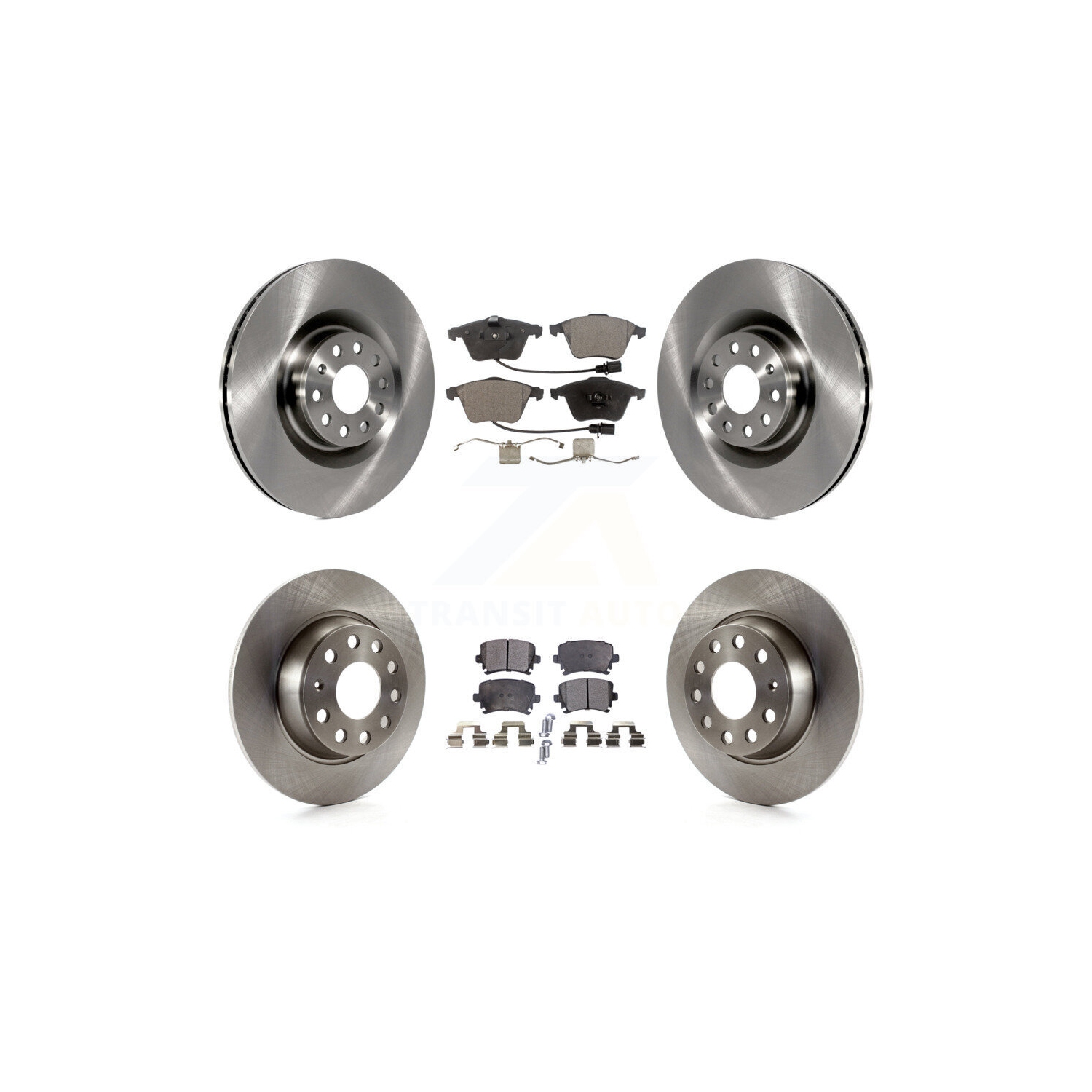 Kit de plaquettes en céramique pour disque de frein arrière avant pour Volkswagen Passat à TA avec K8T-101373 atmosphérique