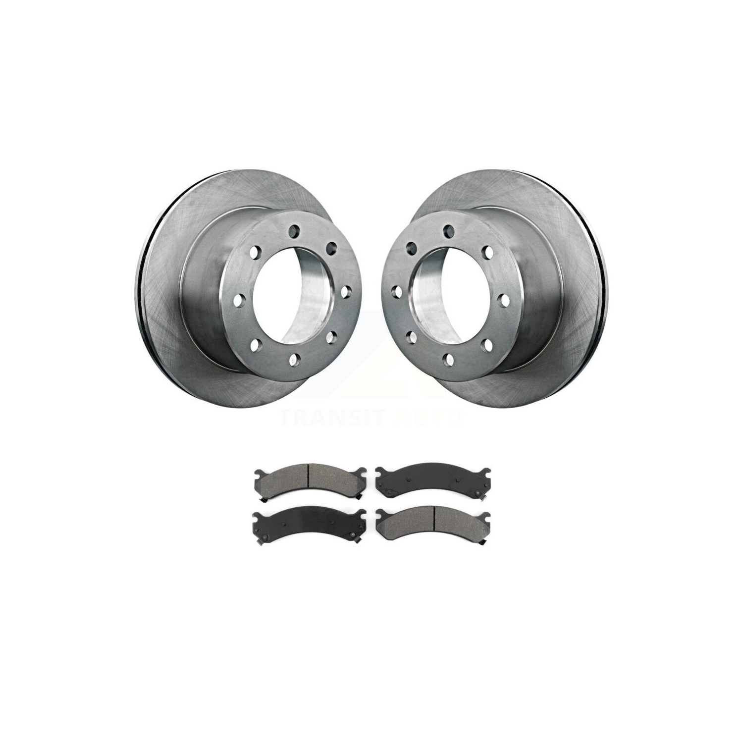 Ensemble de plaquettes semi-métalliques pour disque de frein arrière pour Chevrolet GMC Silverado 3500 Sierra HD Classic K8S-101529