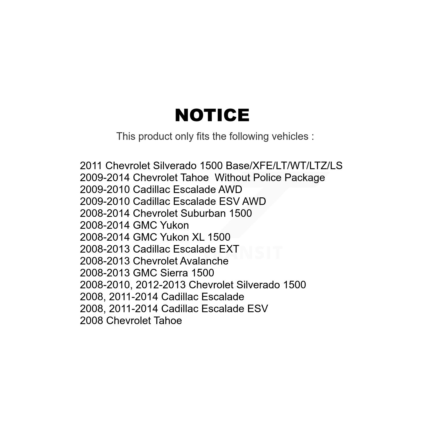 Front Rear Coat Brake Rotor Ceramic Pad Kit For Chevrolet GMC Sierra 1500 Silverado Tahoe KGC-101393