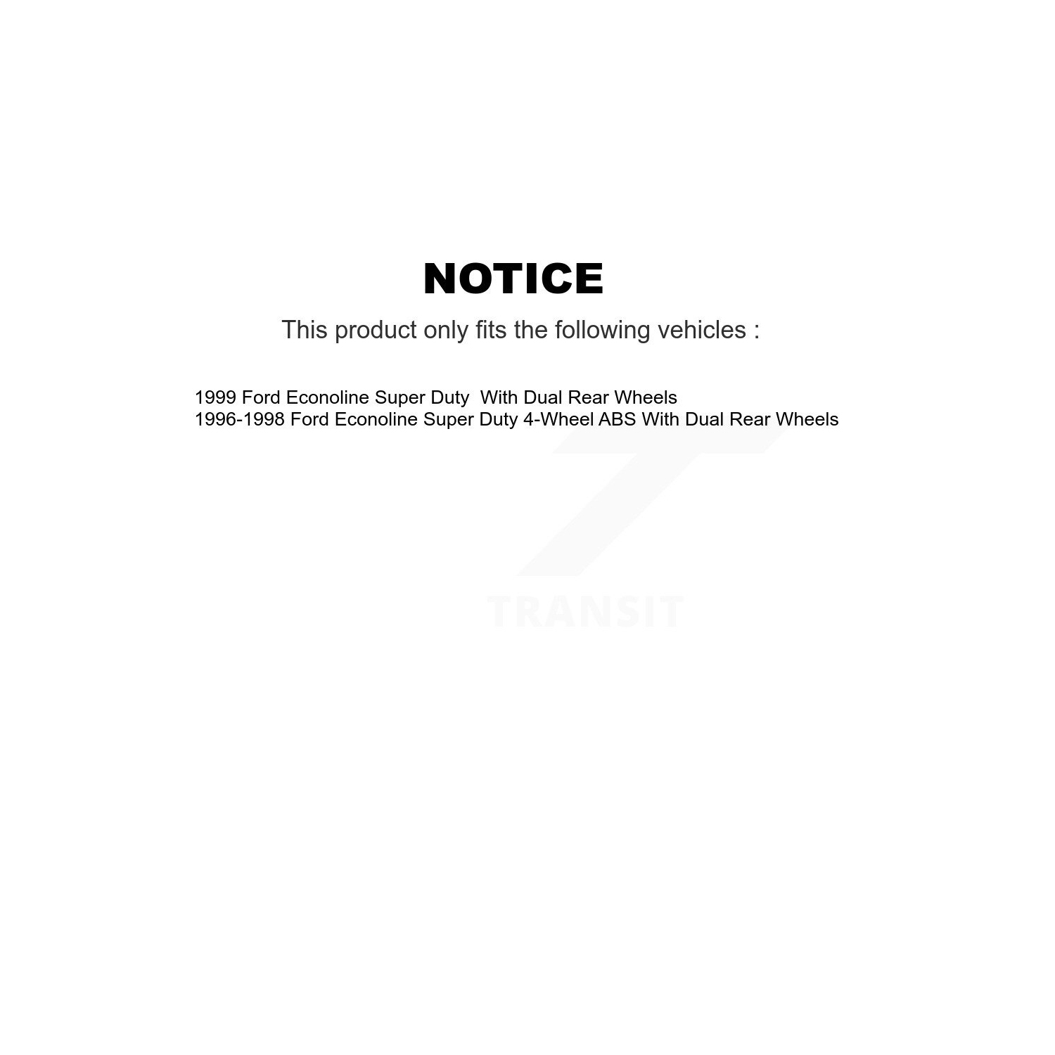 Front Rear Semi-Metallic Pads And Disc Brake Rotors Hub Kit For Ford Econoline Super Duty K8A-105881