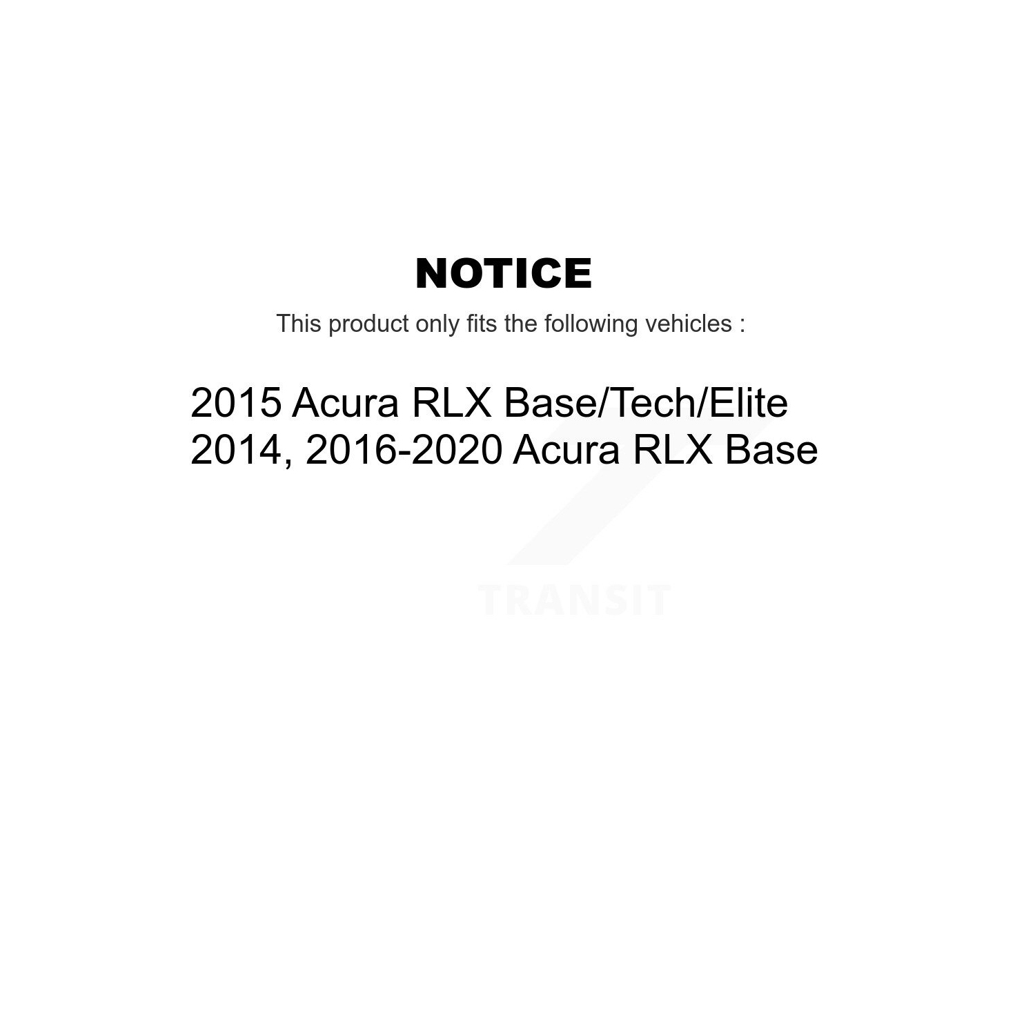 Disques de frein avant et plaquettes en céramique pour Acura RLX K8C-100374