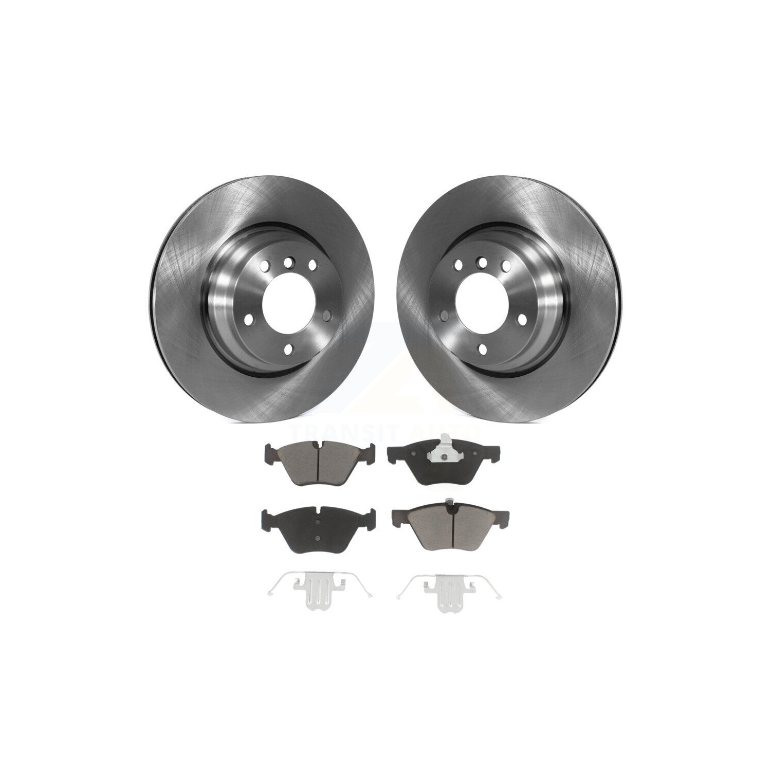 Front Disc Brake Rotors And Ceramic Pads Kit For BMW X1 330i 330xi K8C-100503