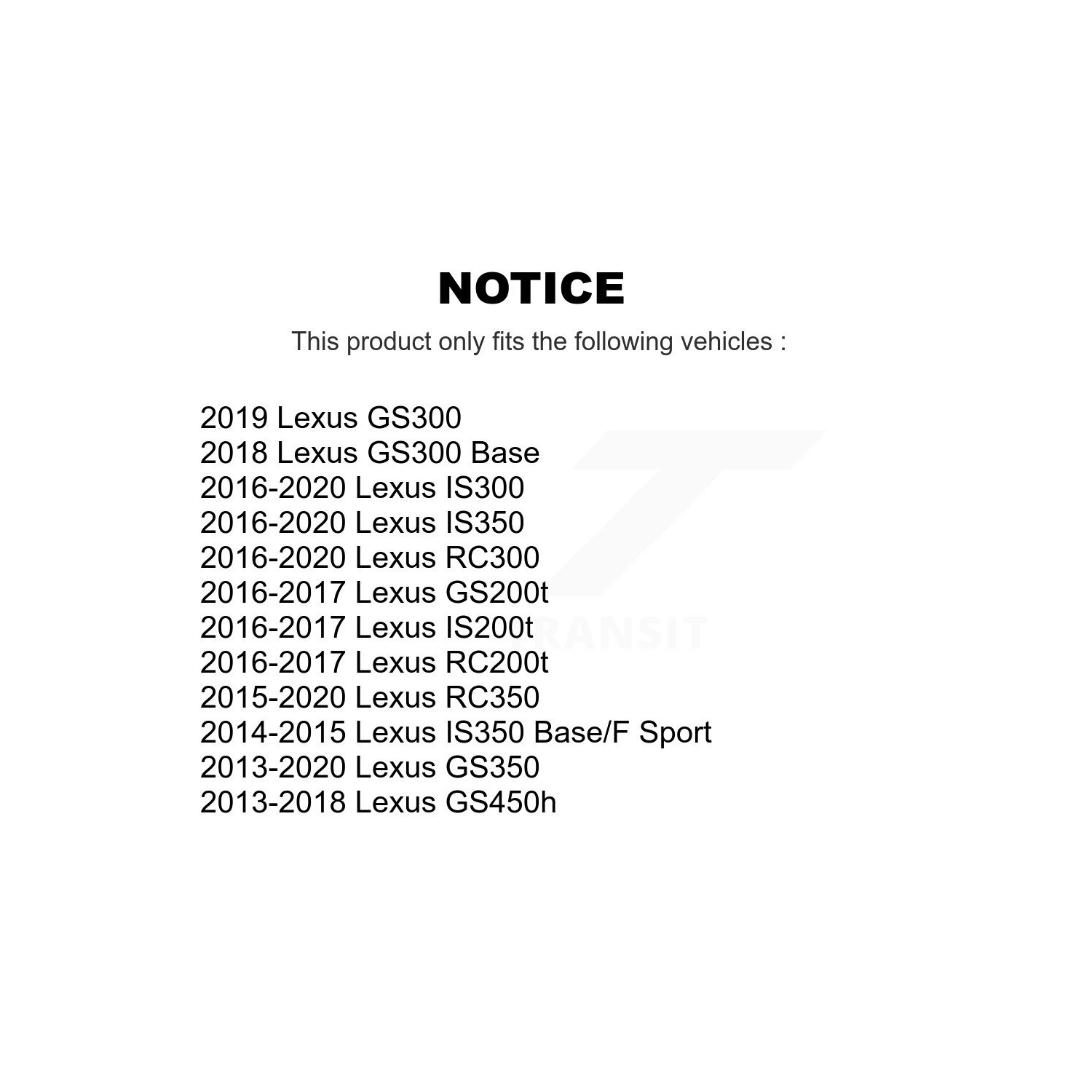 Rear Coat Disc Brake Rotor Ceramic Pad Kit For Lexus IS300 IS350 GS350 RC350 RC300 IS200t KGC-101624