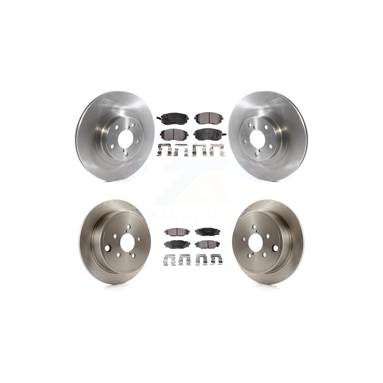 Disque de frein arrière avant et plaquettes en céramique pour Outback Forester Impreza Legacy WRX K8T-103108 de Subaru