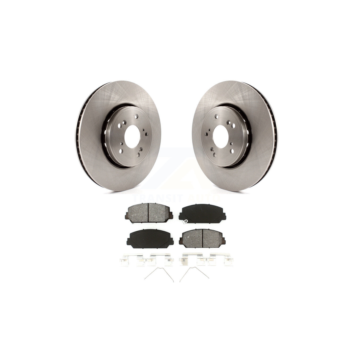 Disques de frein avant et plaquettes semi-métalliques pour Acura RDX ILX K8S-100637