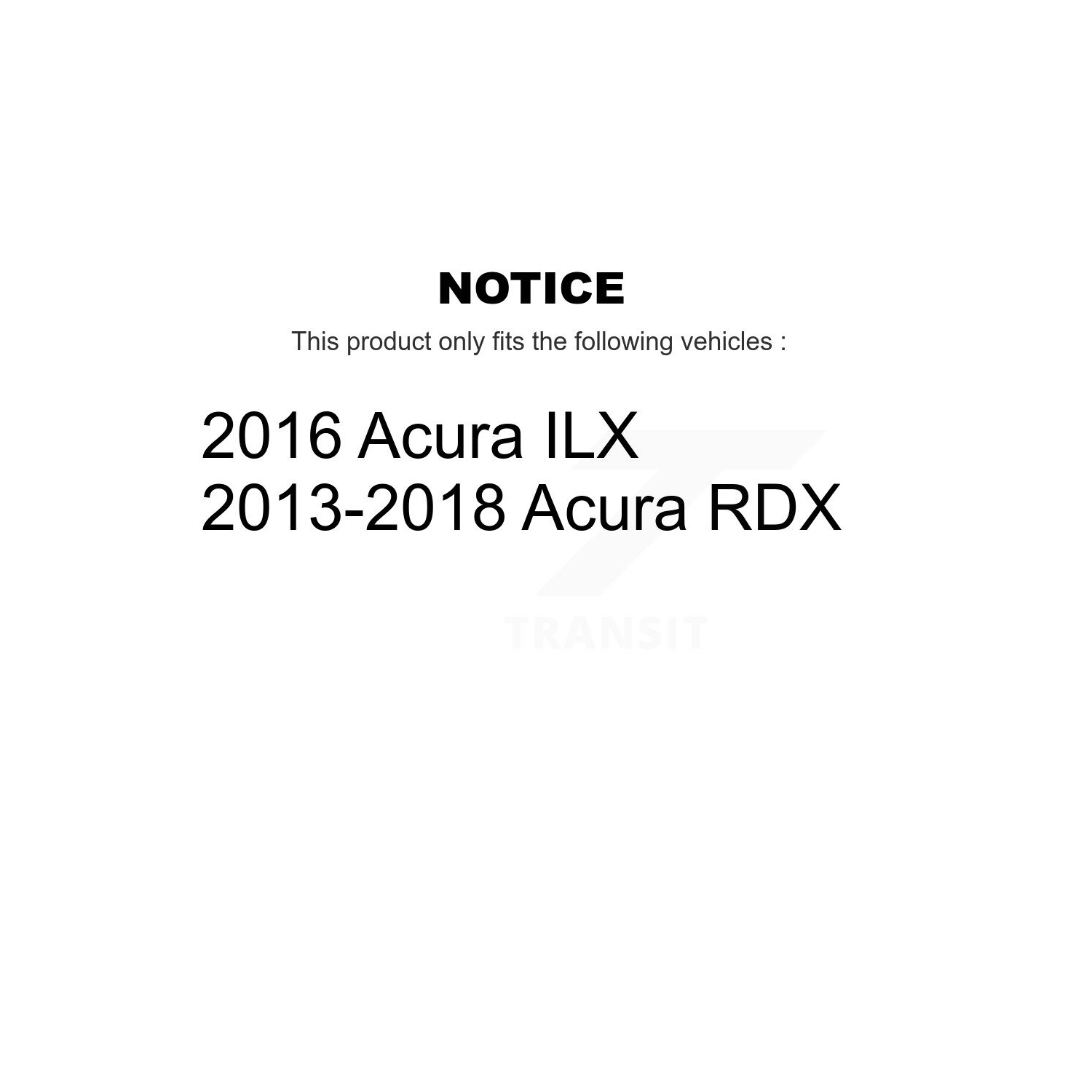 Disques de frein avant et plaquettes semi-métalliques pour Acura RDX ILX K8S-100637