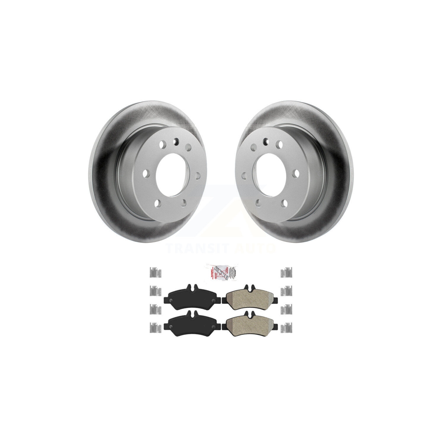 Disques de frein à revêtement arrière semi-métallique pour Sprinter 2500 Mercedes-Benz Dodge 3500 KGA-103380