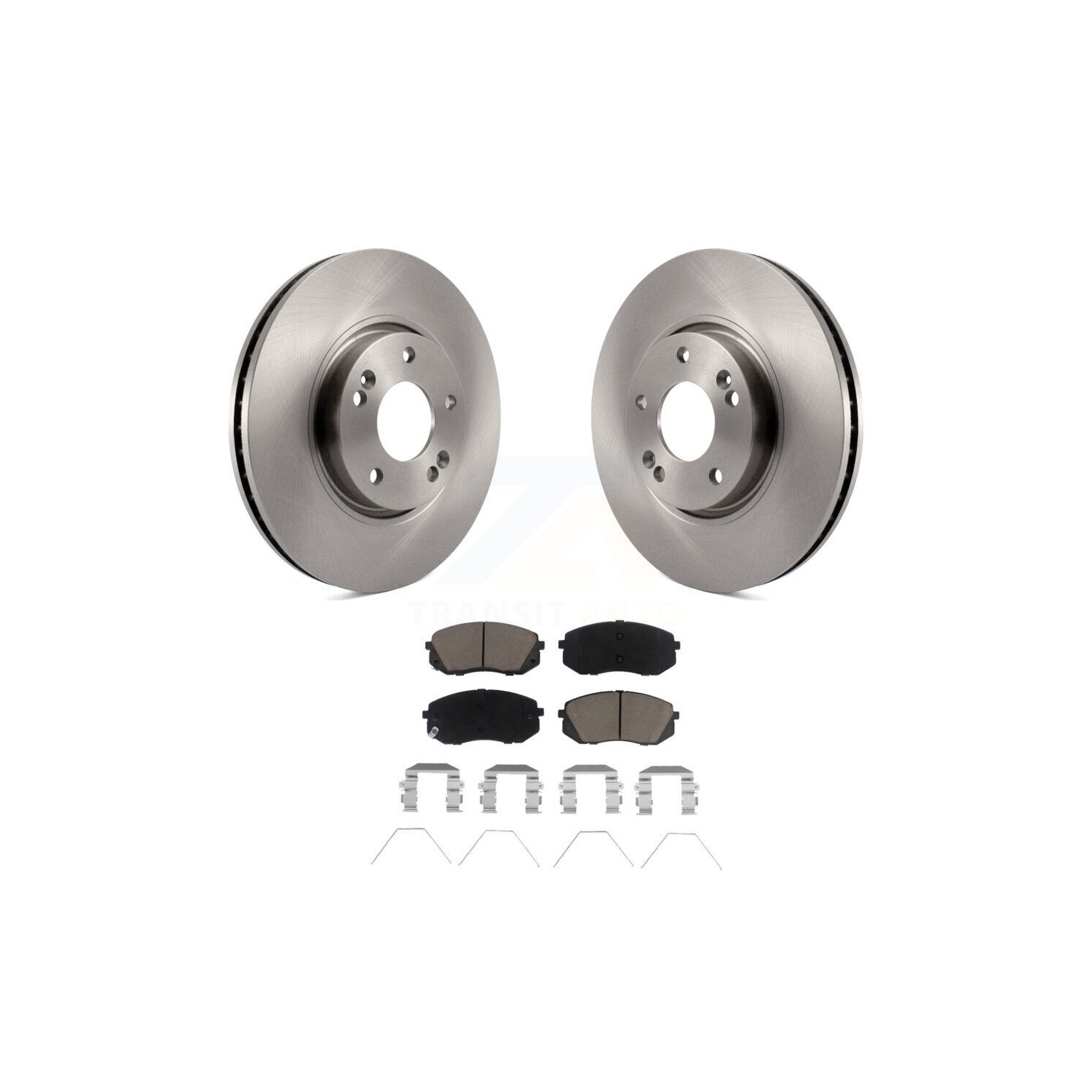 Disques de frein avant et plaquettes en céramique pour Kia Soul EV K8C-100350 2017-2019