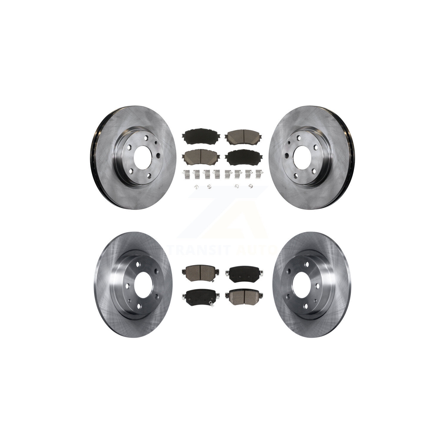 Disques de frein à disque arrière avant et plaquettes en céramique pour Mazda 6 K8C-101534 2016-2018