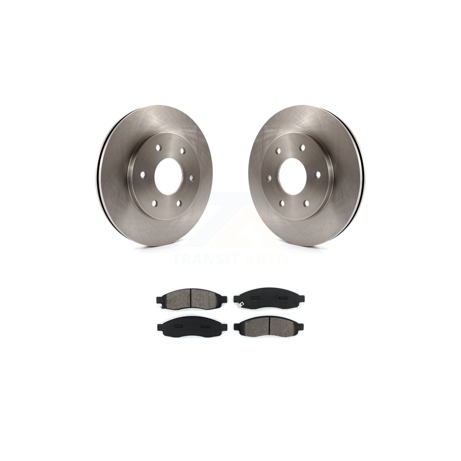 Front Brake Rotors Semi-Metallic Pad Kit For Nissan TITAN Pathfinder Armada INFINITI QX56 K8S-100423