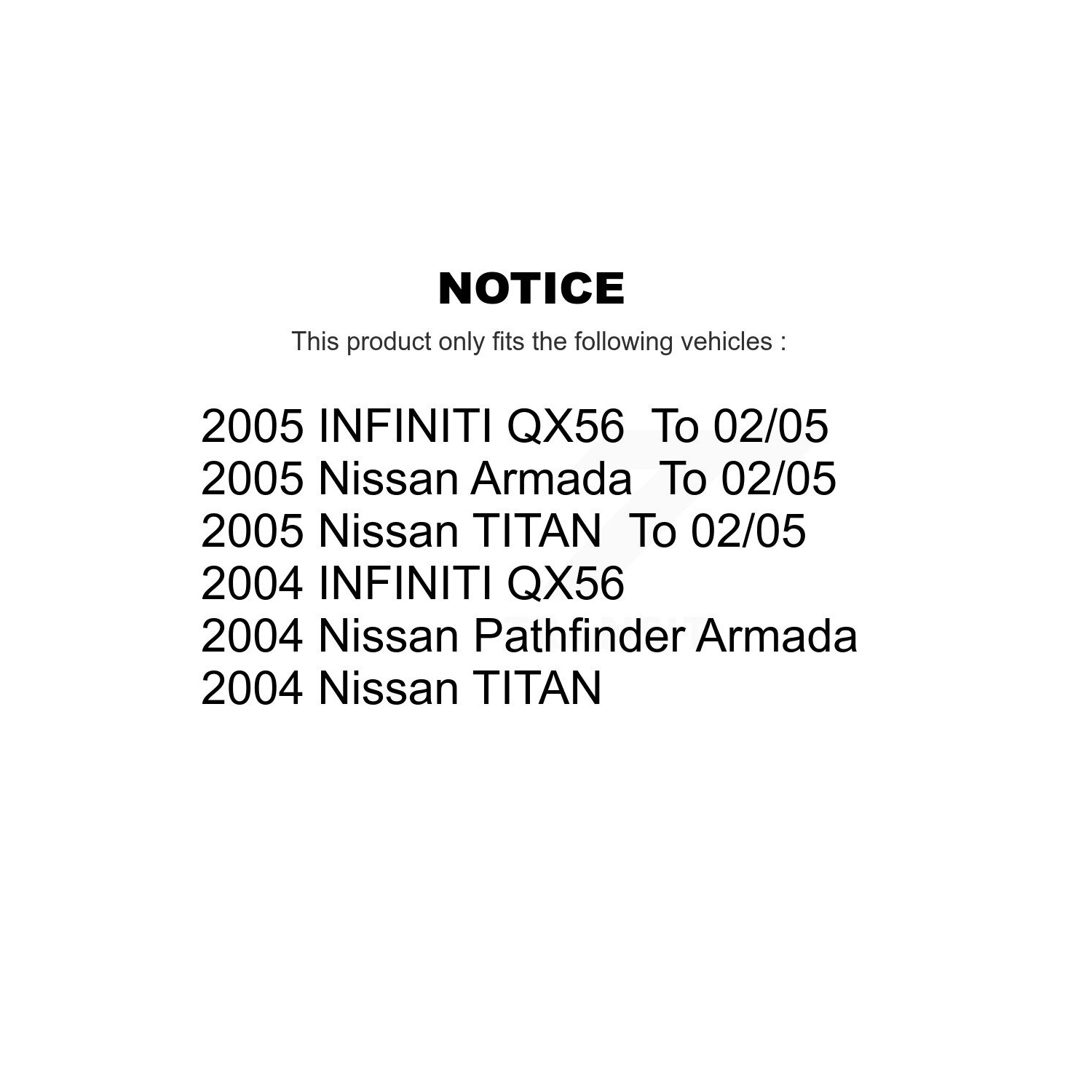 Front Brake Rotors Semi-Metallic Pad Kit For Nissan TITAN Pathfinder Armada INFINITI QX56 K8S-100423