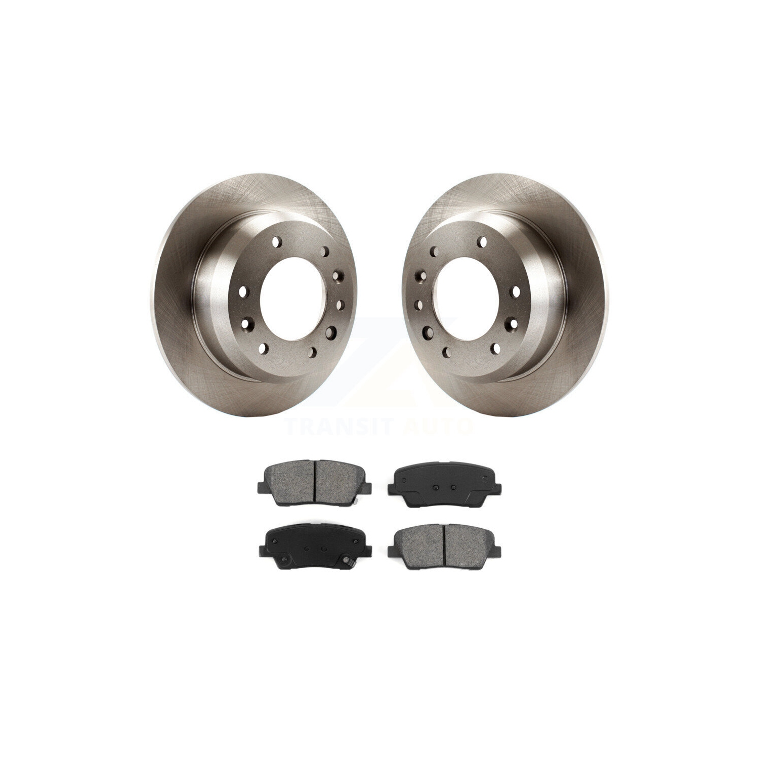 Rear Disc Brake Rotors And Semi-Metallic Pads Kit For Kia Sedona Hyundai Entourage K8S-101852