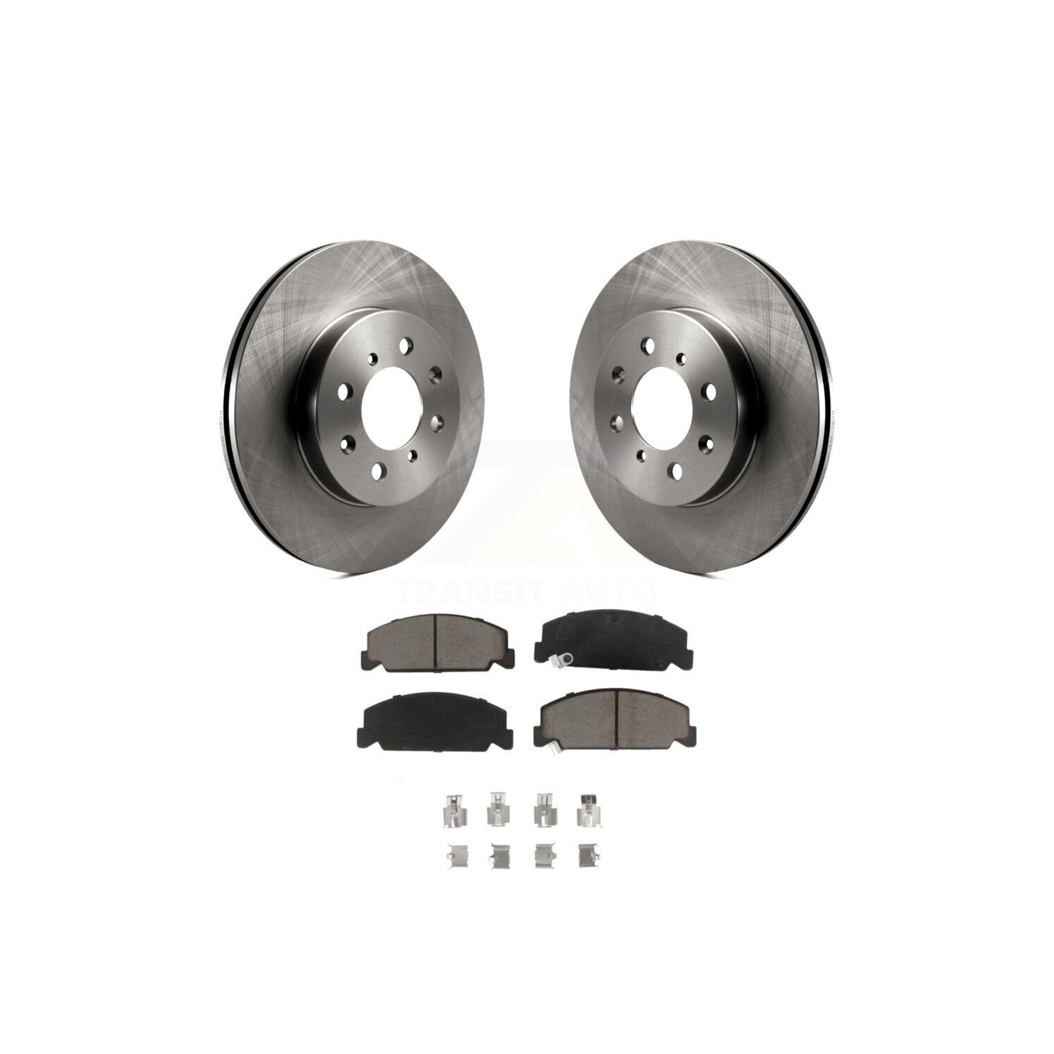 Disques de frein avant et plaquettes en céramique pour Honda Civic LX 1997 avec antiblocage aux 4 roues K8C-100315