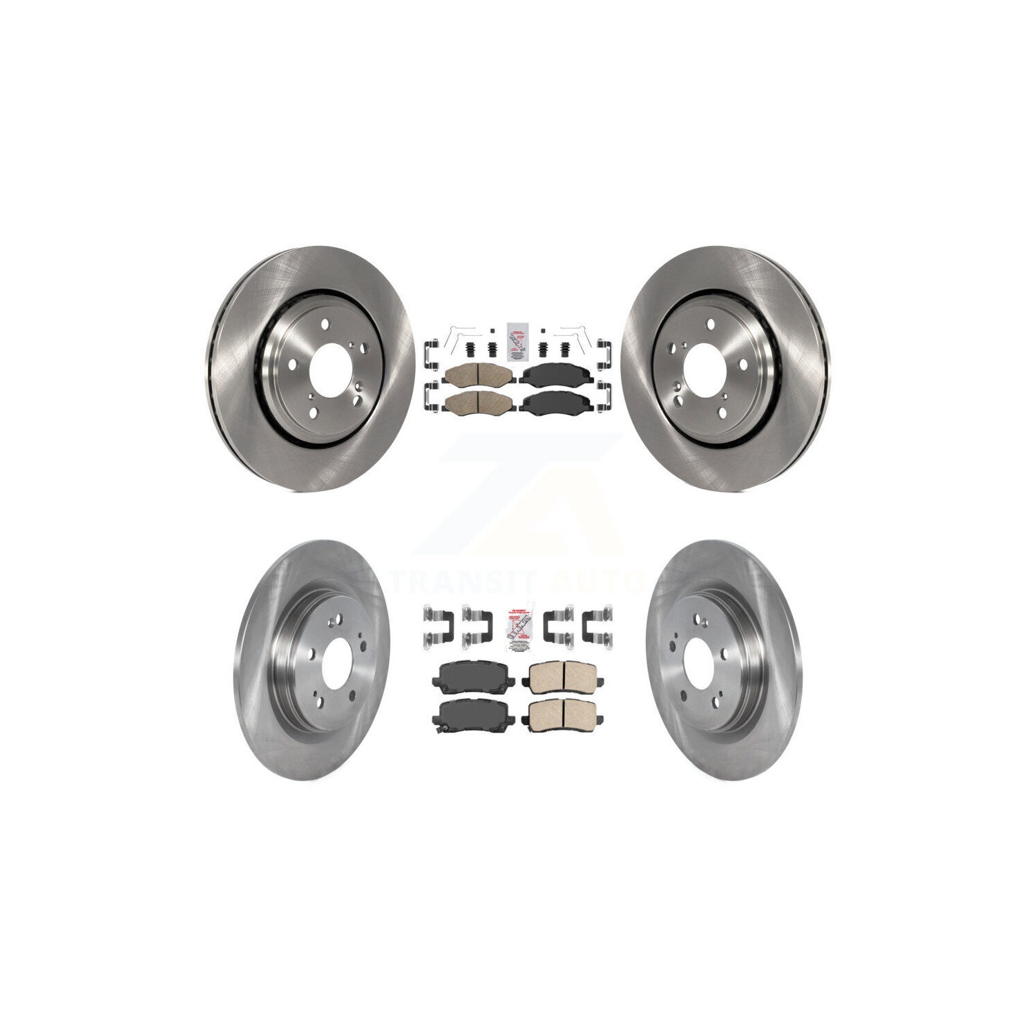 Plaquettes et disques de frein arrière en céramique avant pour Honda Odyssey K8&nbsp;A-10373 2018-2020