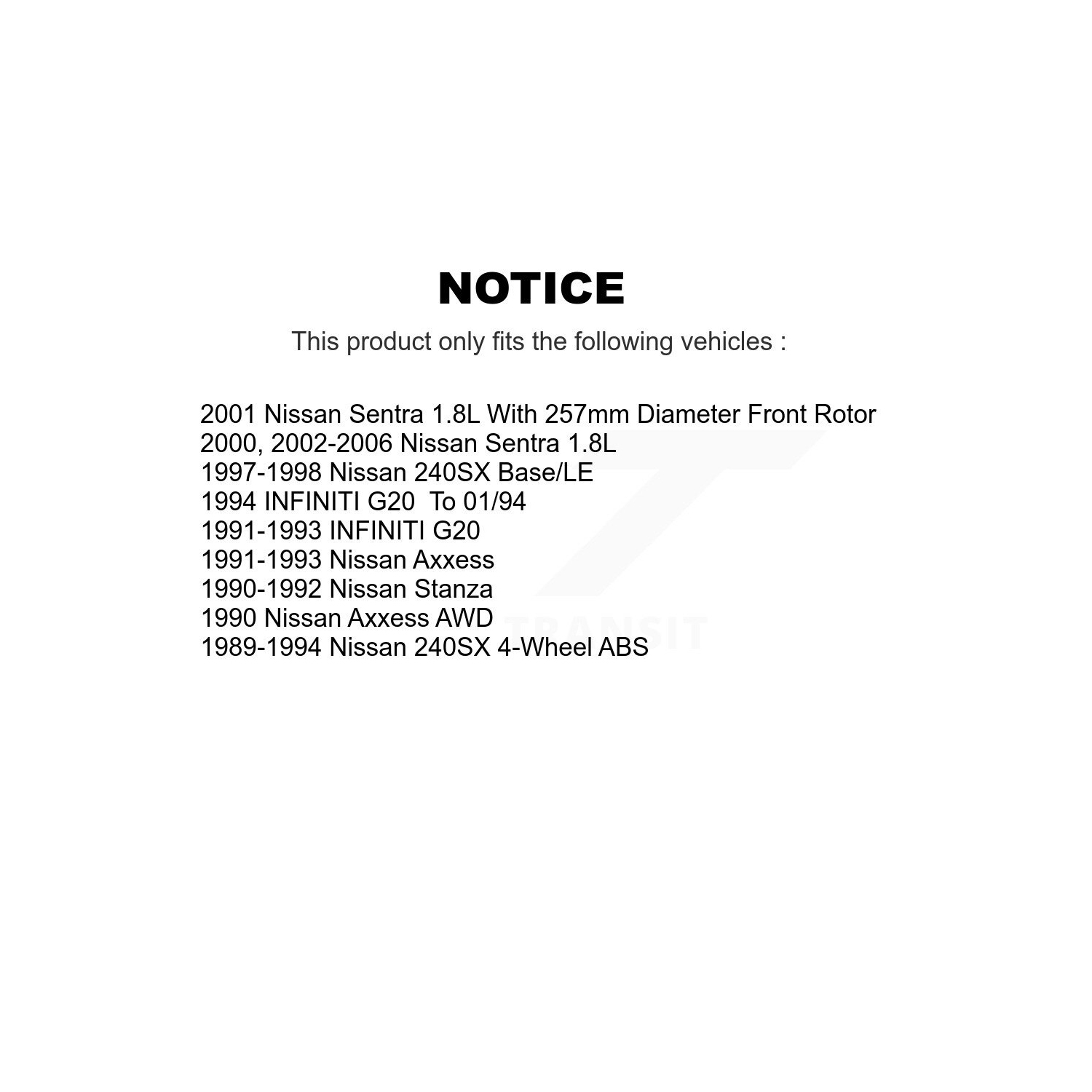 Front Brake Rotors & Semi-Metallic Pad Kit For Nissan Sentra 240SX Axxess Stanza INFINITI K8S-100256