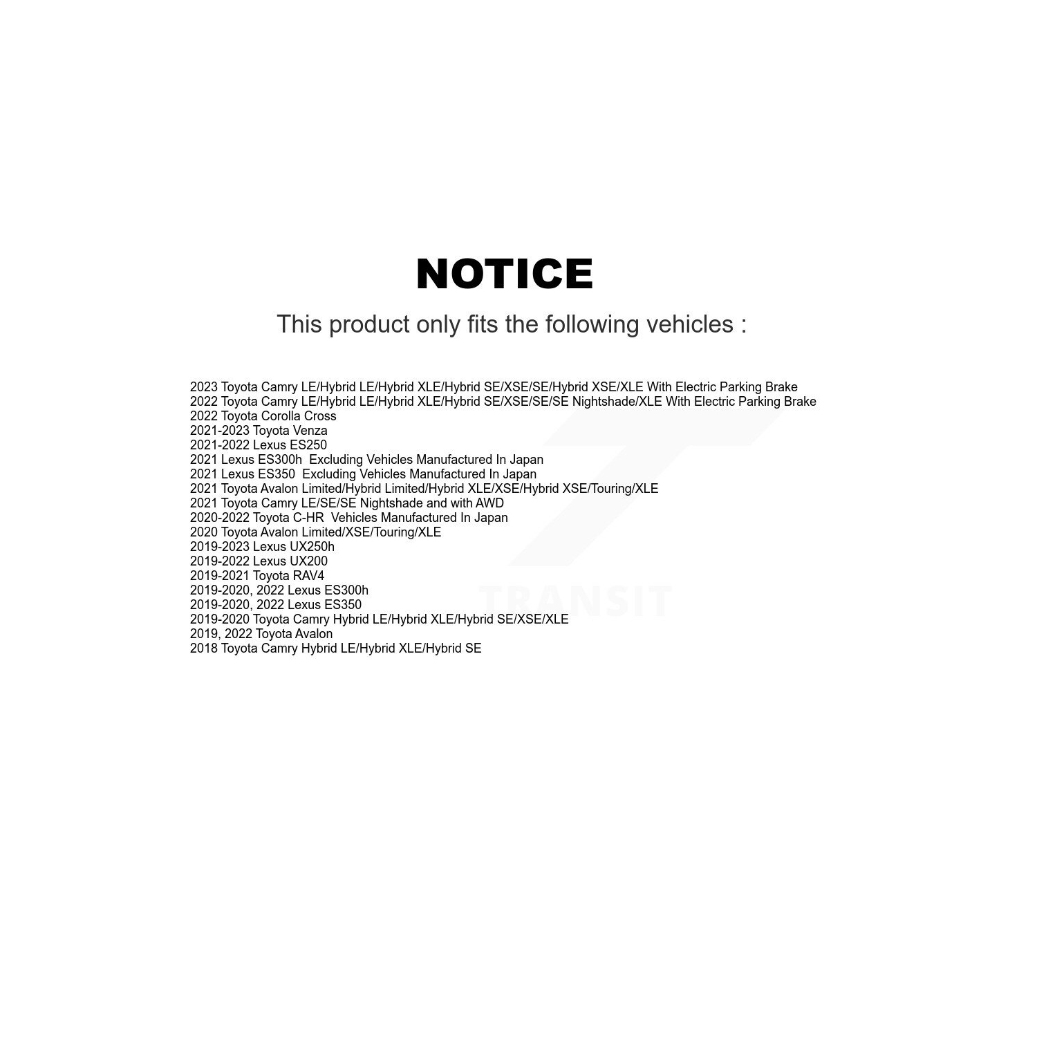 Disque de frein avant à fente percée arrière et plaquettes semi-métalliques pour Toyota RAV4 Camry Corolla KDS-100646