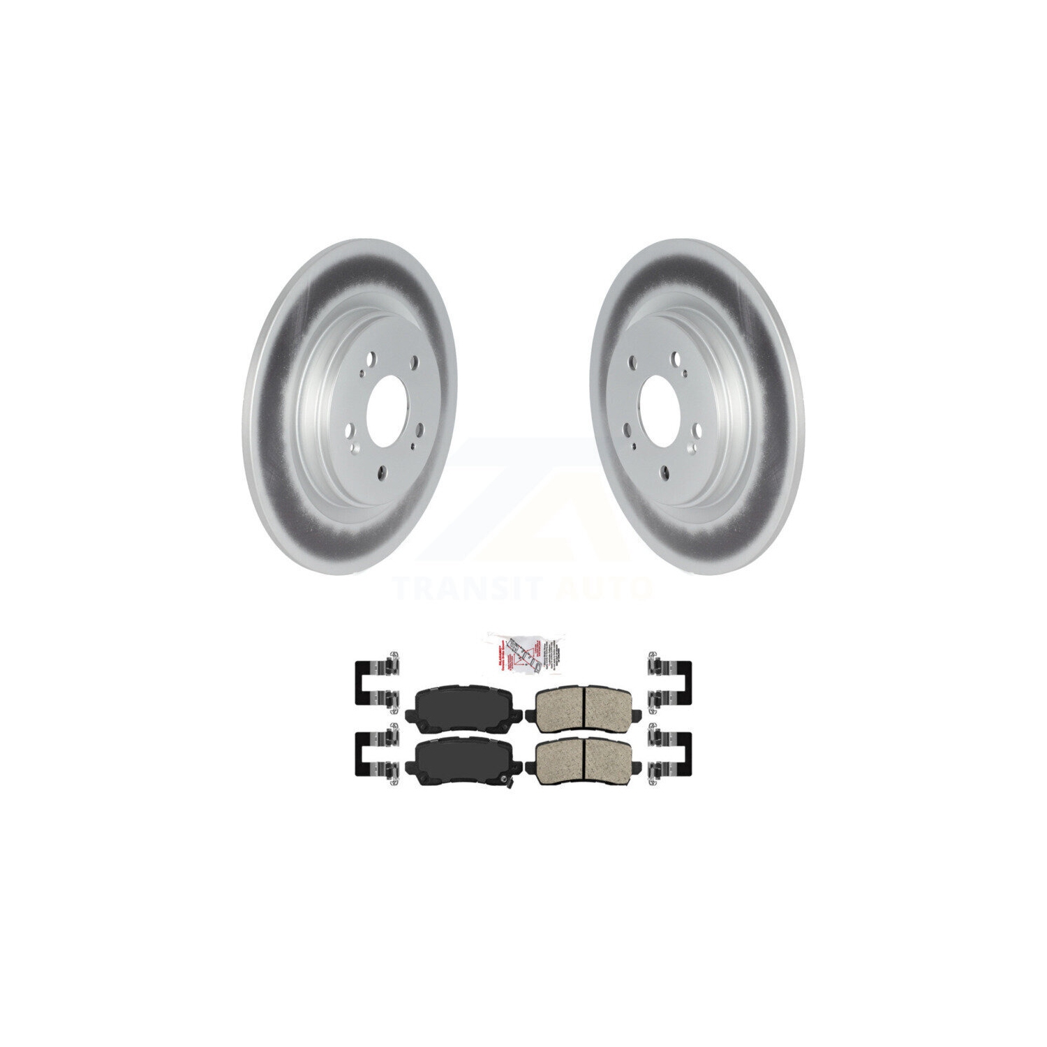 Disques de frein arrière recouverts et plaquettes en céramique pour Honda Odyssey KGA-105393 2021-2023