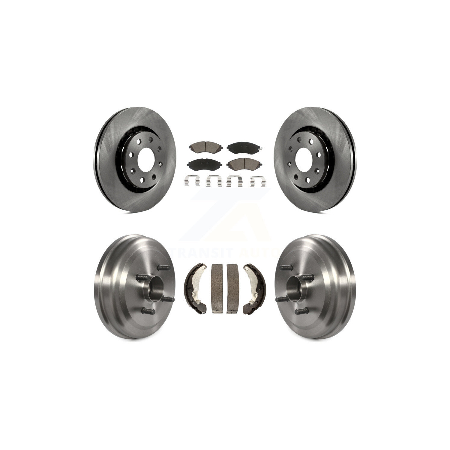 Kit tambour à plaquette céramique pour disque de frein avant arrière pour Aveo Pontiac Aveo5 Wave G3 K8C-102608 de Chevrolet