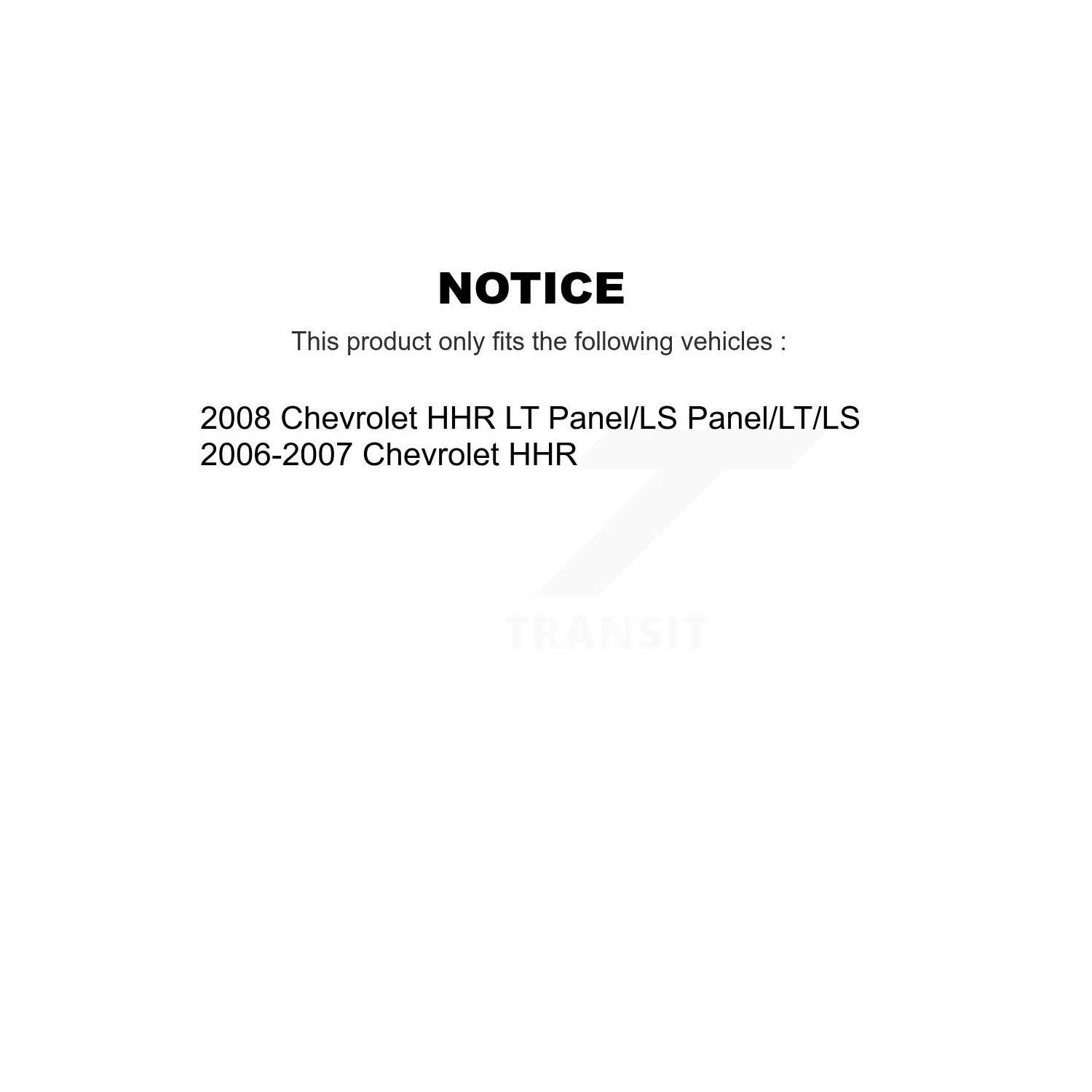 Disques de frein à disque avant arrière, plaquettes semi-métalliques et tambour pour Chevrolet HHR K8S-102017