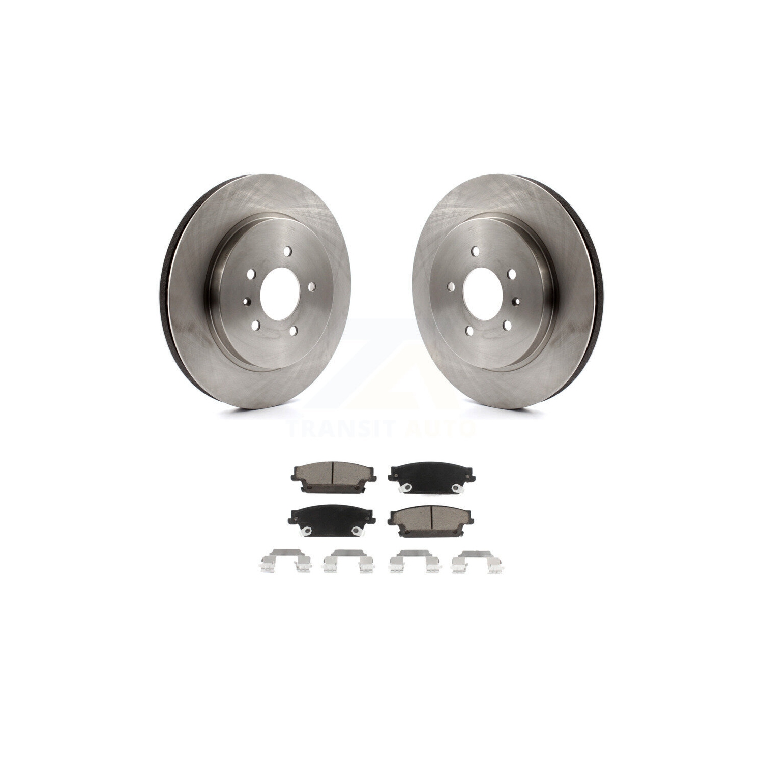 Ensemble de disques de frein arrière et plaquettes en céramique pour Cadillac CTS STS K8C-101724