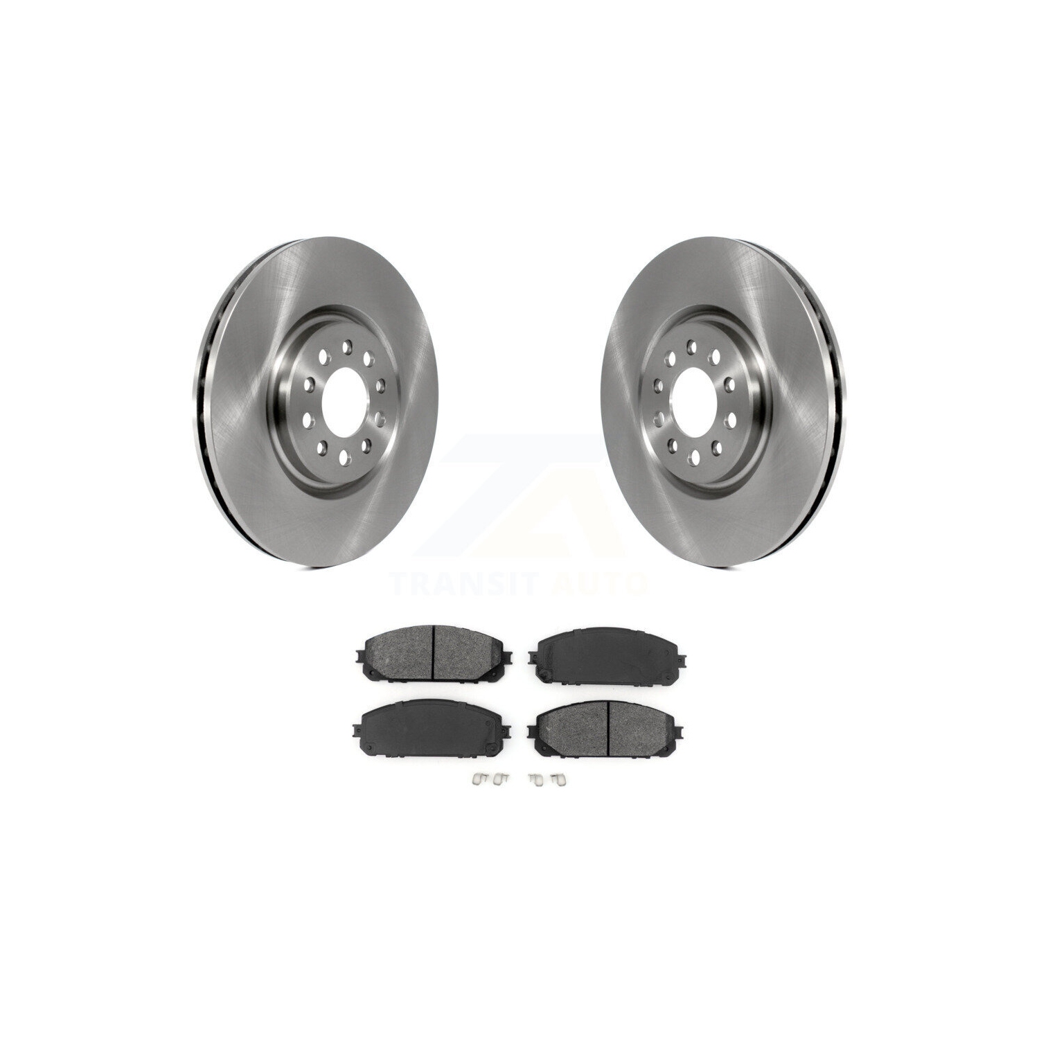 Kit de plaquettes semi-métalliques pour disques de frein avant 14-23 Jeep Cherokee avec étrier à deux pistons K8S-102836