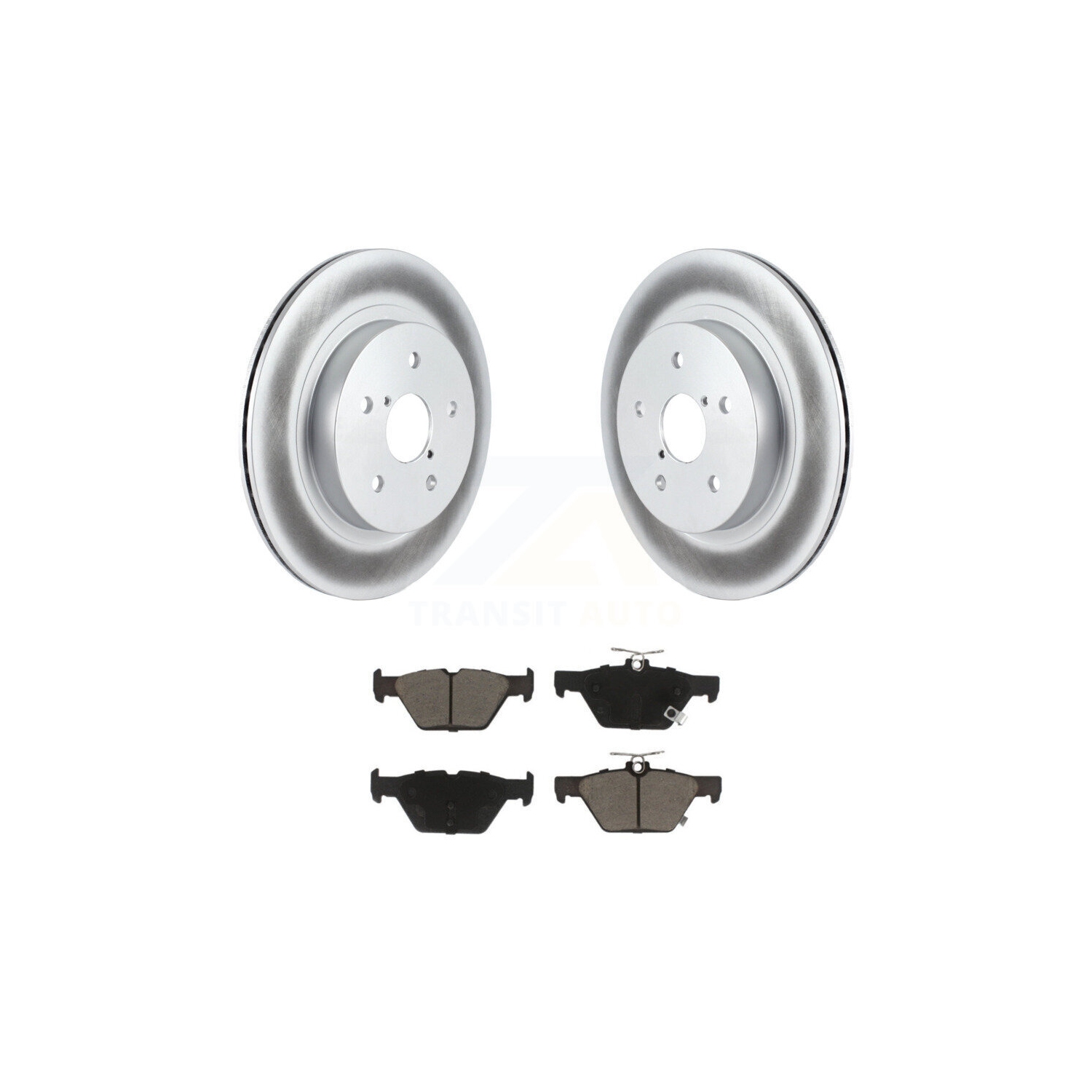 Disques de frein à disque enduits arrière et plaquettes en céramique pour Subaru Outback WRX Legacy KGC-101445