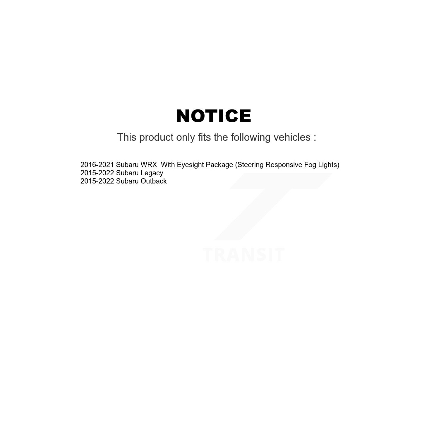 Disques de frein à disque enduits arrière et plaquettes en céramique pour Subaru Outback WRX Legacy KGC-101445