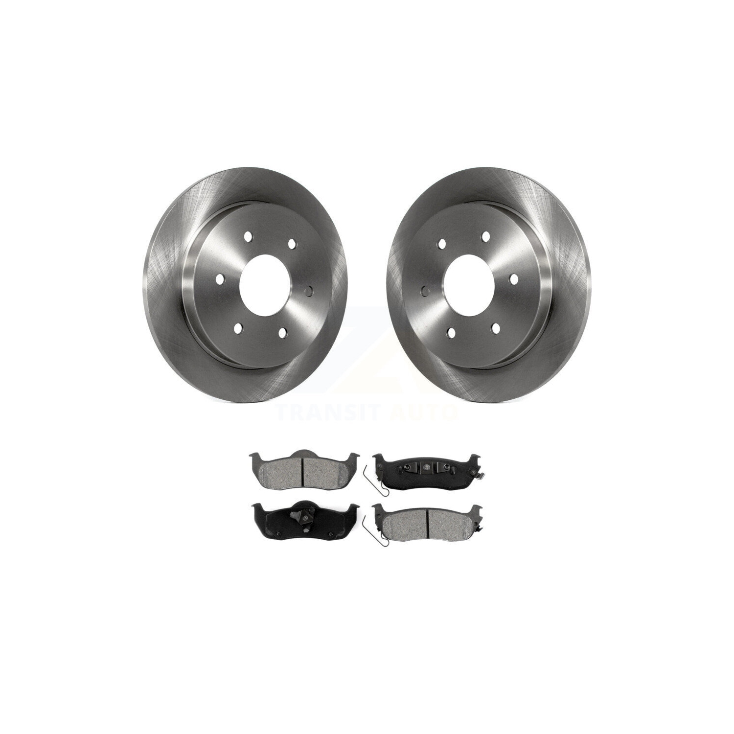 Rear Brake Rotor & Semi-Metallic Pad Kit For Nissan TITAN Armada INFINITI QX56 Pathfinder K8S-101796