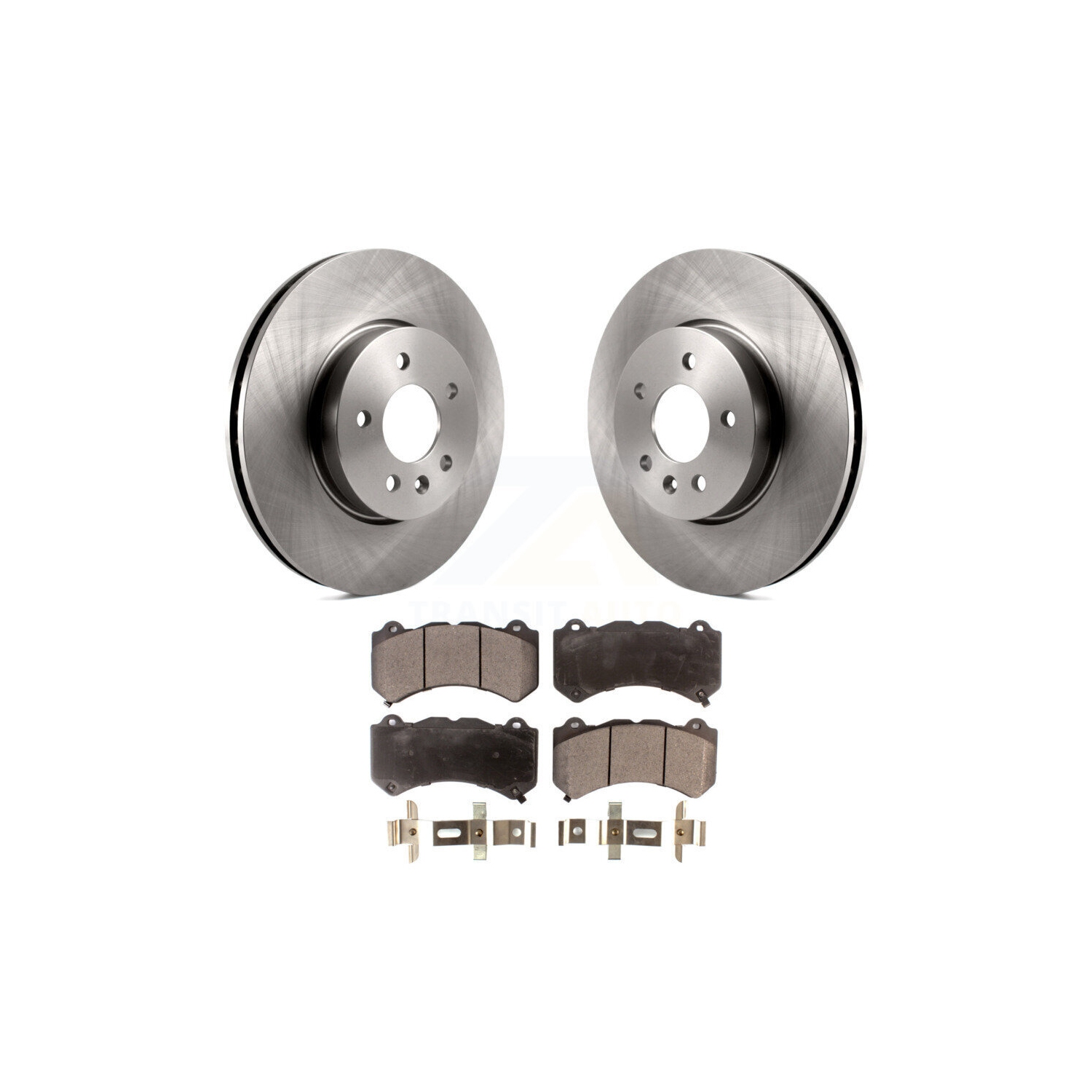 Disques de frein avant et plaquettes semi-métalliques pour Cadillac ATS V K8F-100093