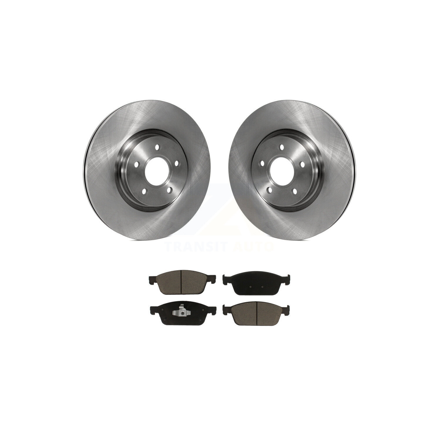Front Disc Brake Rotors And Ceramic Pads Kit For Ford Escape Transit Connect Lincoln MKC K8C-100059