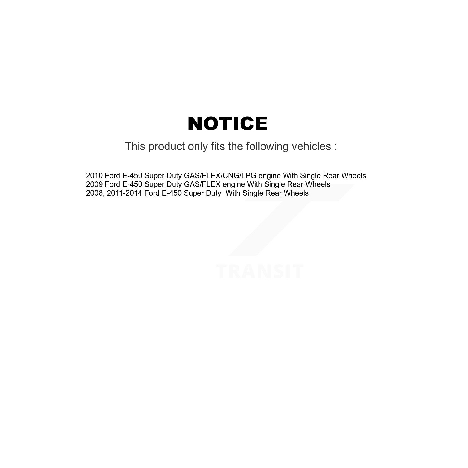 Disques de frein à disque recouverts à l'avant et plaquettes semi-métalliques pour Ford E-450 Super Duty KGF-102171