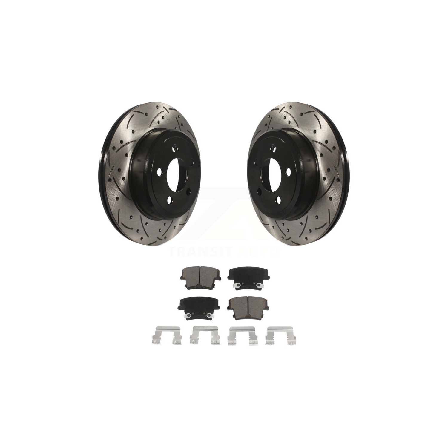 Disque de frein arrière percé et patins en céramique pour Dodge Charger Chrysler 300 Challenger KDC-100722