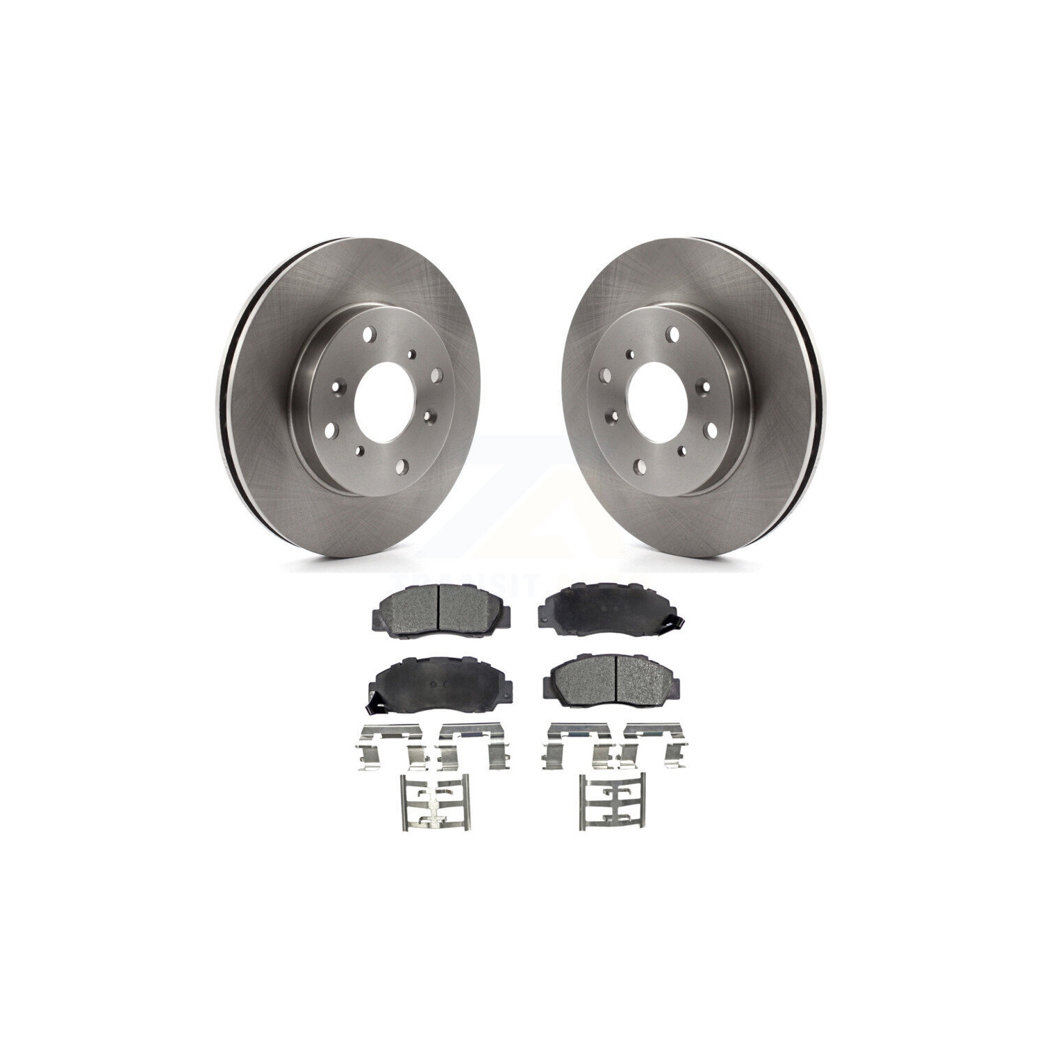 Disques de frein avant et plaquettes semi-métalliques pour Honda Prelude VTEC K8F-100298 1993-1994