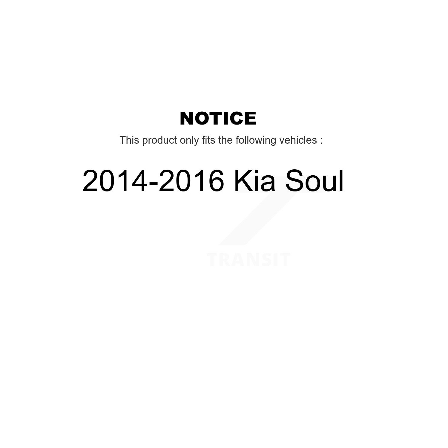 Front Rear Disc Brake Rotors And Semi-Metallic Pads Kit For 2014-2016 Kia Soul K8F-103083